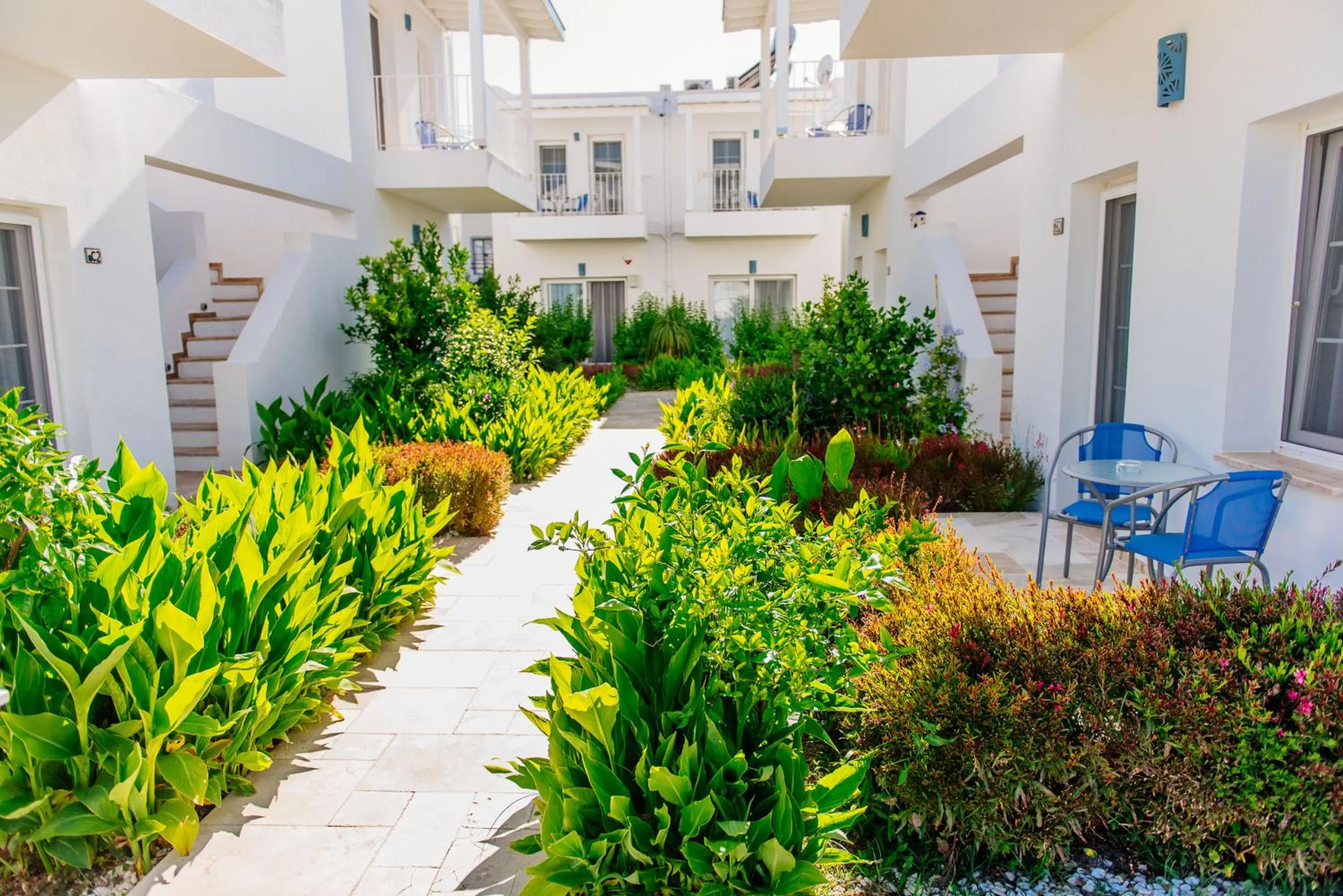Garden view in Via Farilya Hotel