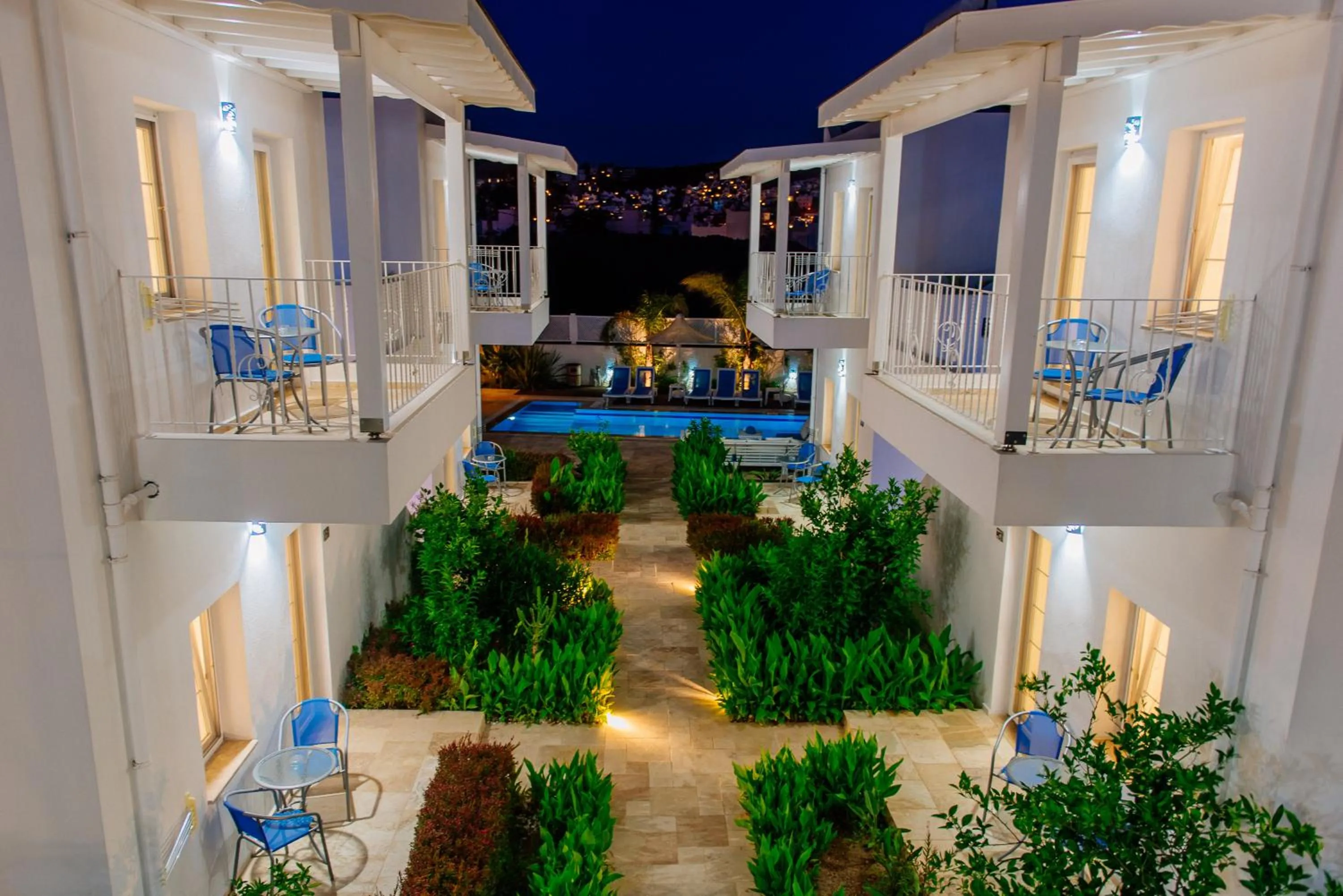 Garden view in Via Farilya Hotel