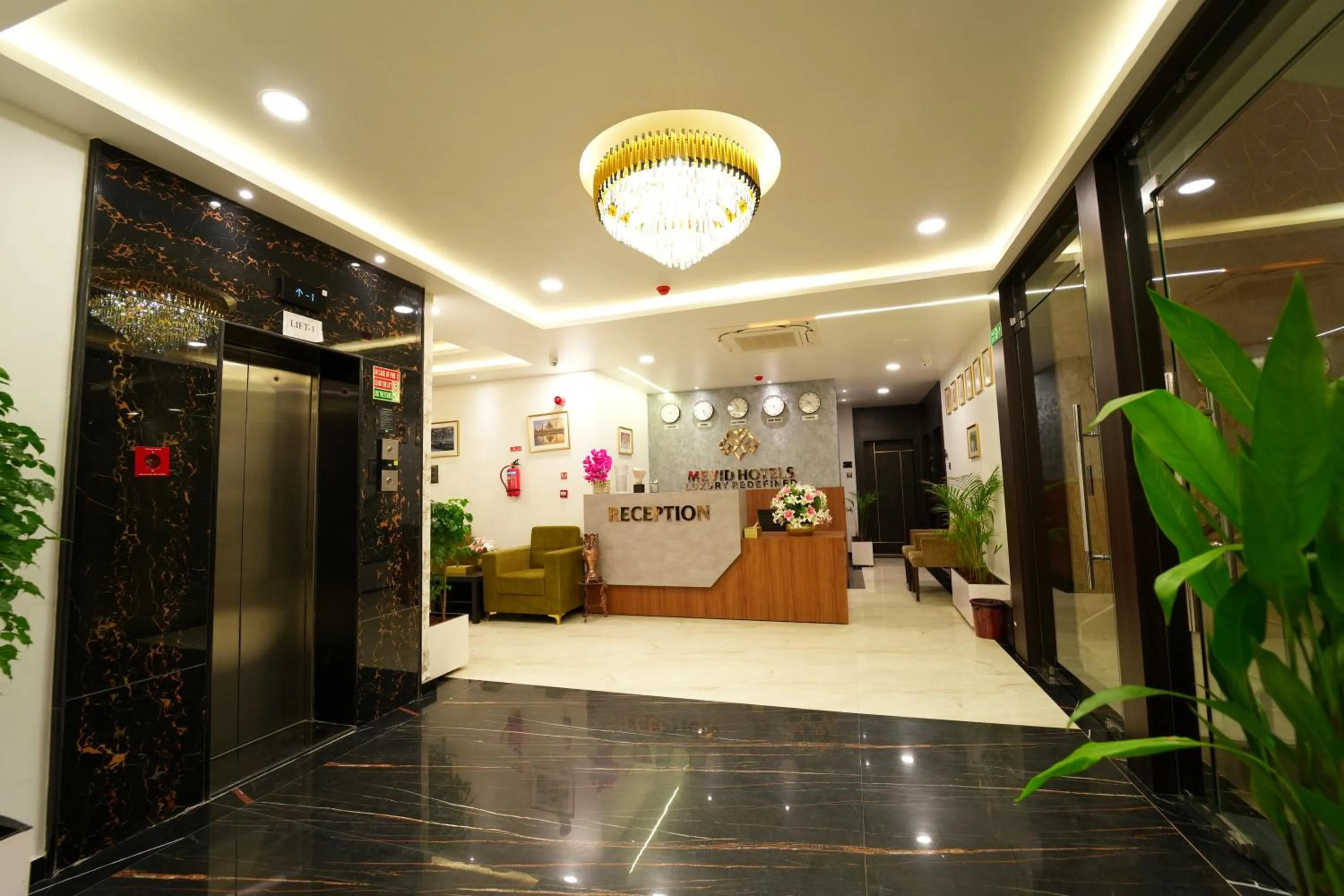 elevator in Mevid Hotels