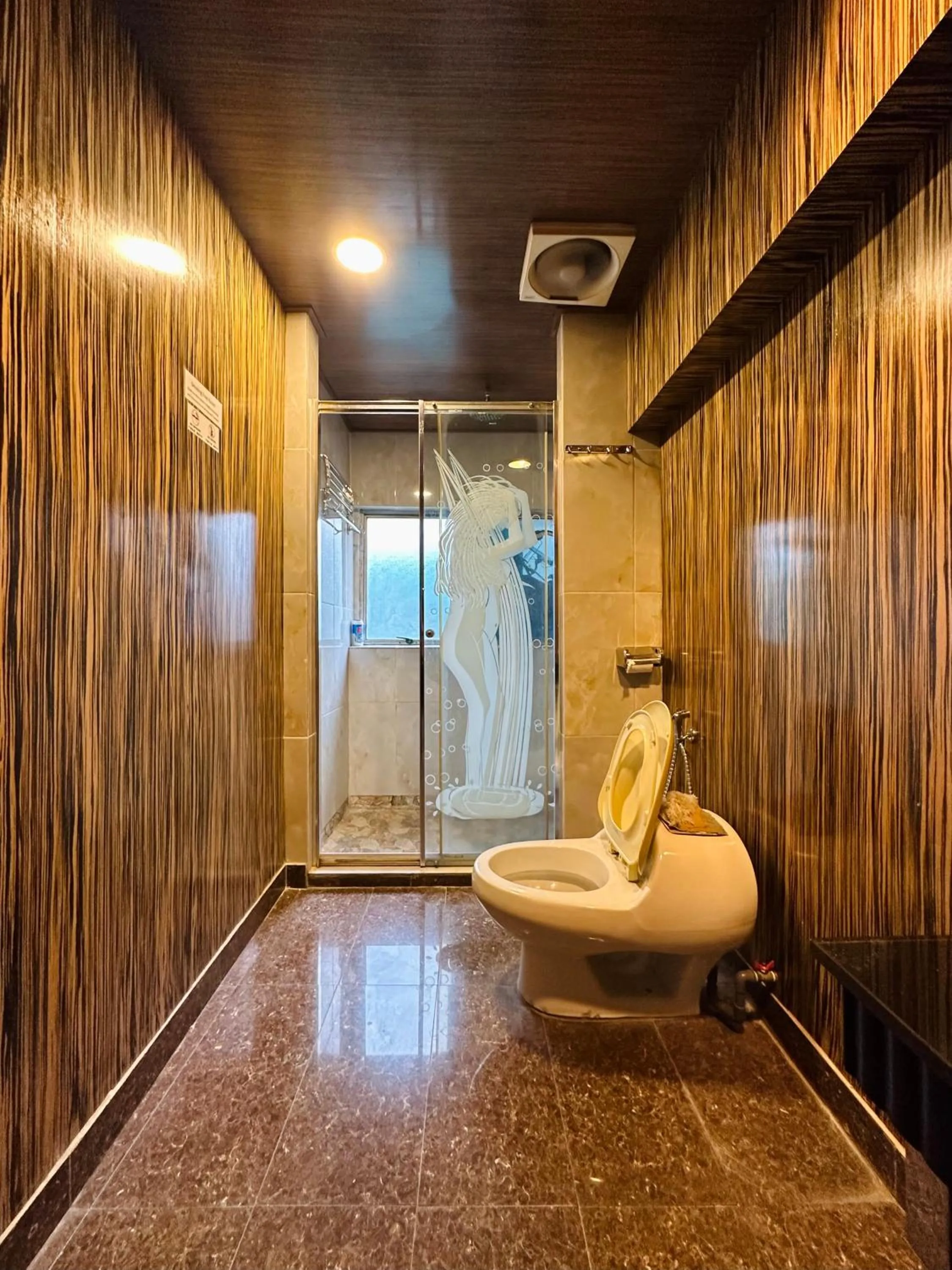 Shower in Dingdong Homes Hotel
