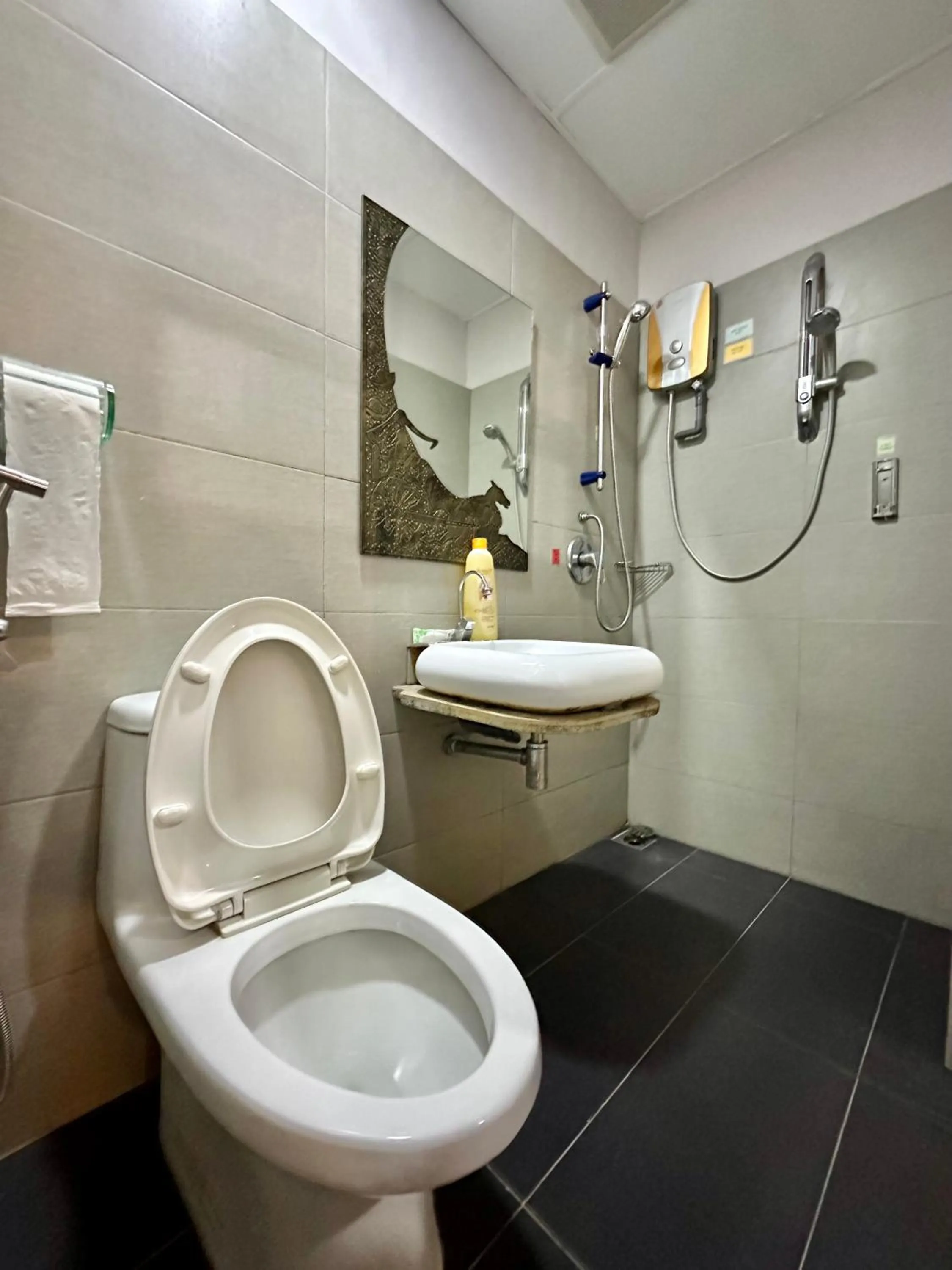 Shower in Dingdong Homes Hotel