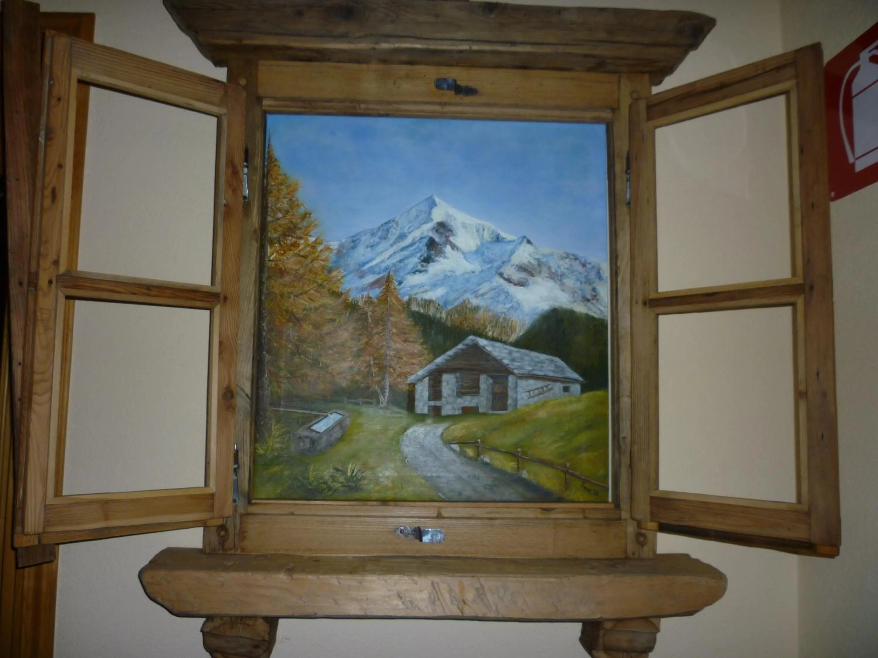 Decorative detail in Hotel I Rododendri