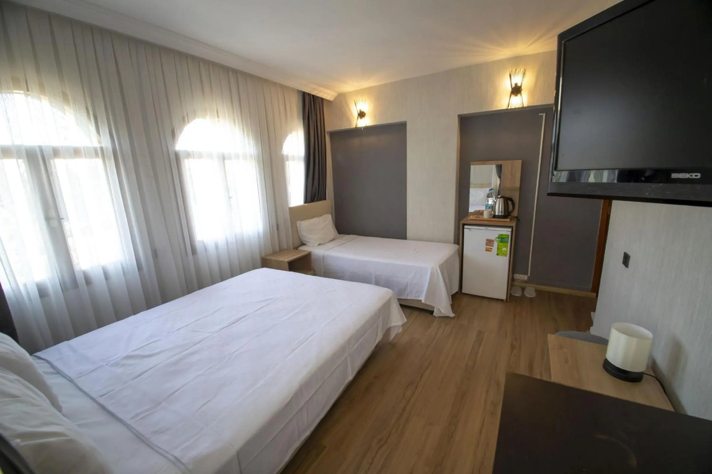 Bed in Mekan Villa Otel