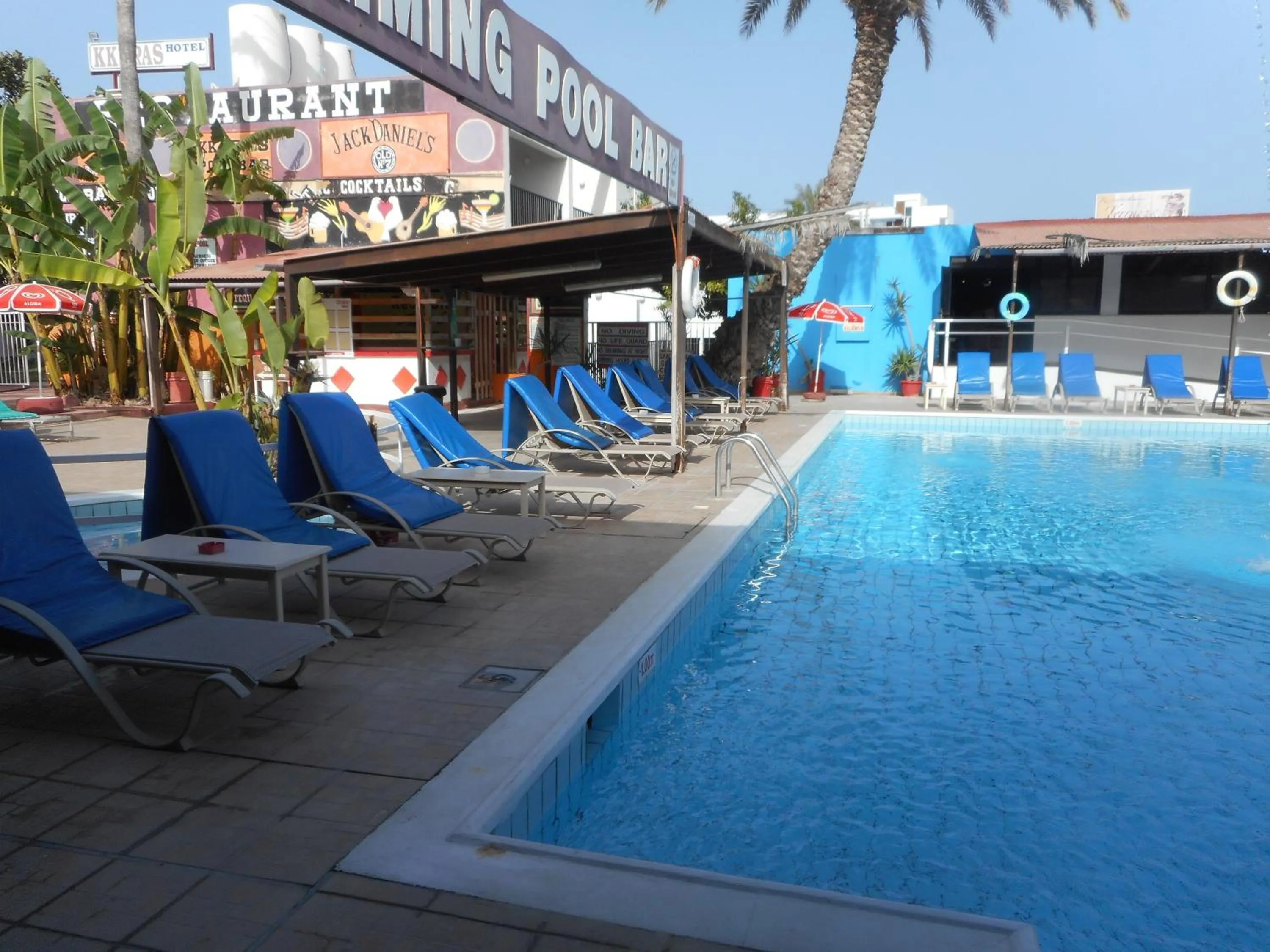Swimming pool in Kkaras Hotel 3 Star