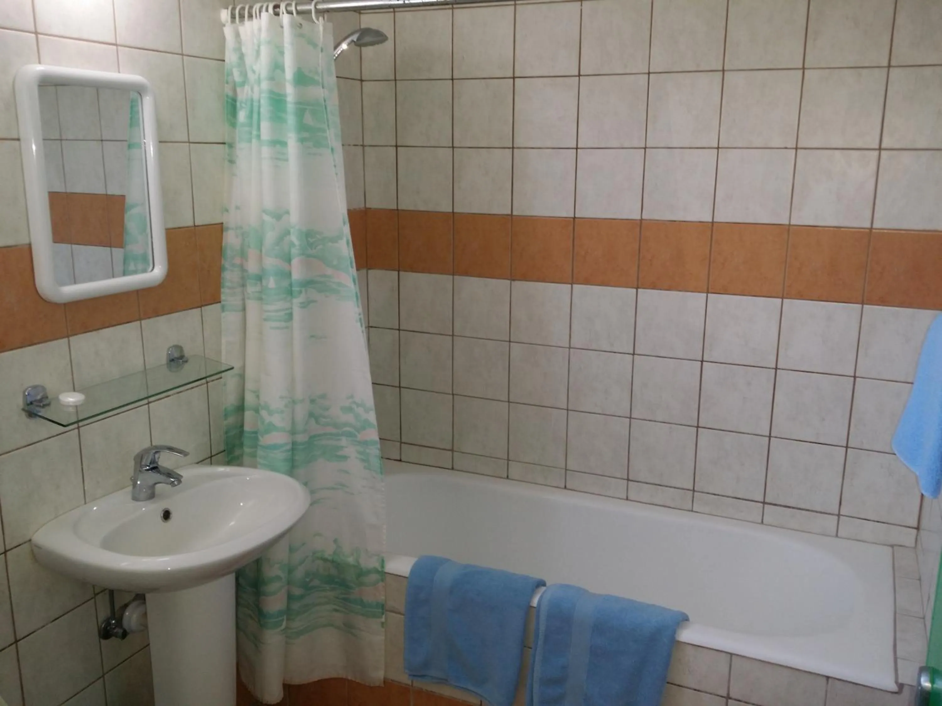 Bathroom in Kkaras Hotel 3 Star