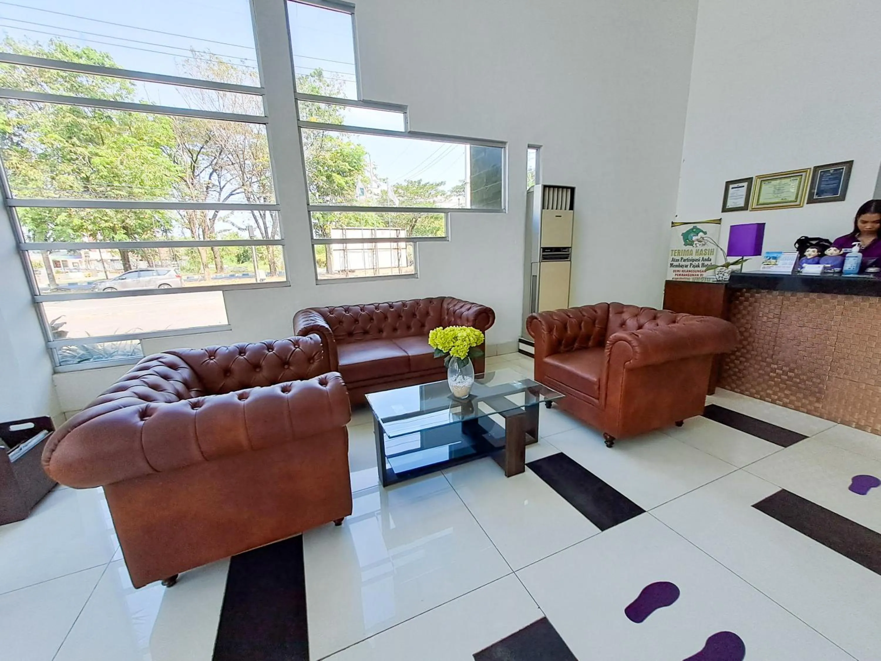 Lobby or reception in HOTEL TILAMAS