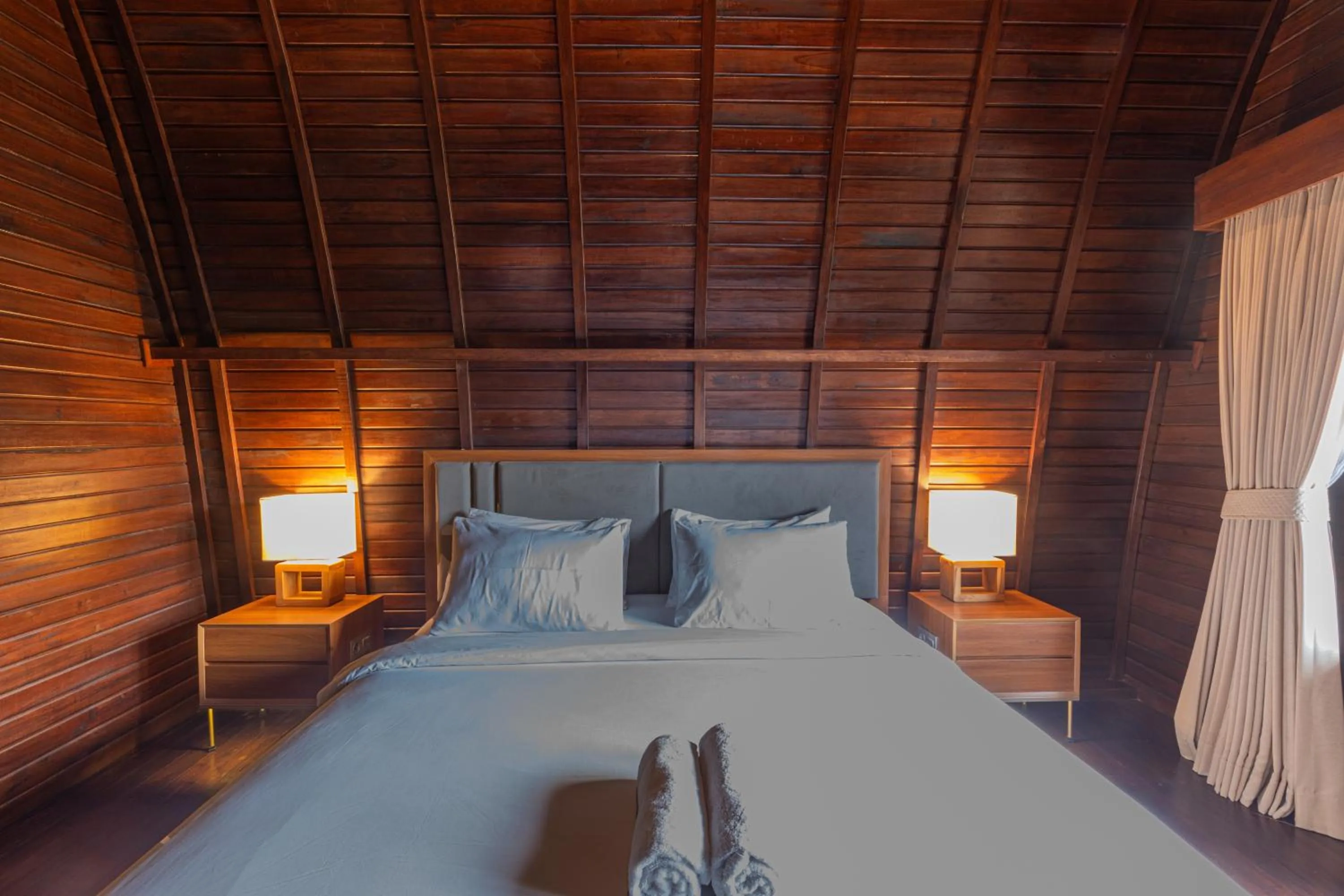 Bed in Munduk Kupang Sekumpul Villa