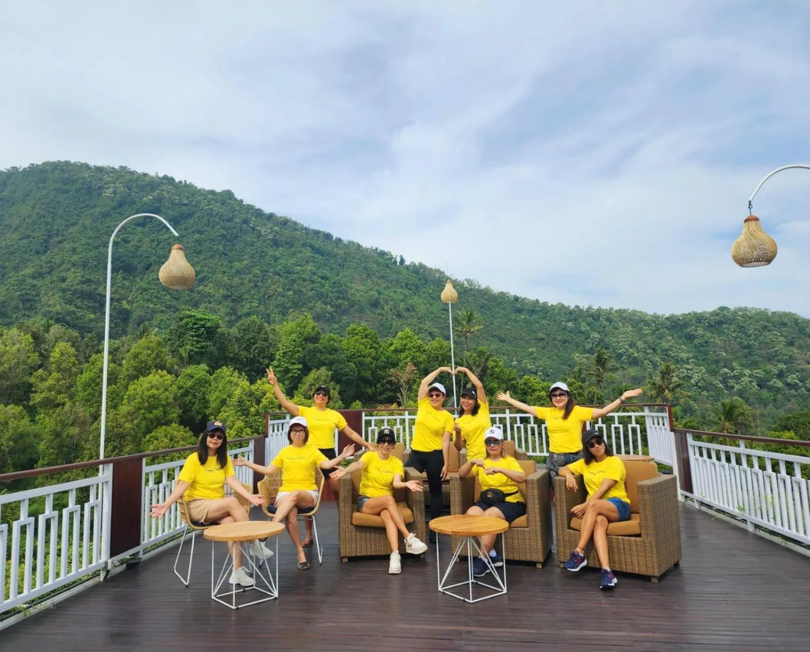 Mountain view in Munduk Kupang Sekumpul Villa