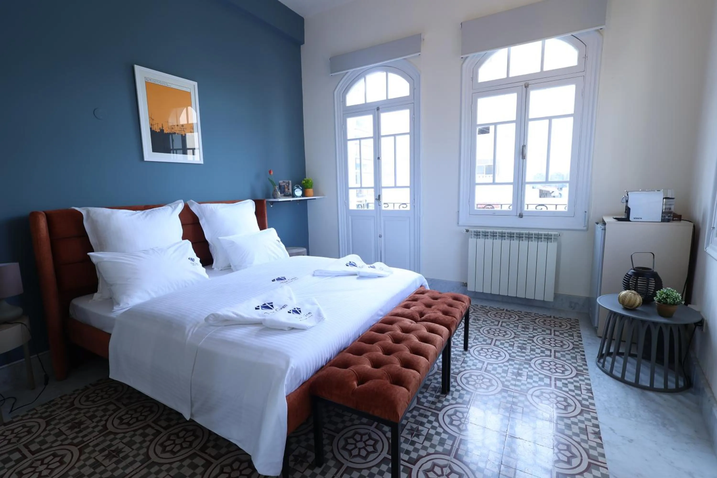 Bed in THE GEM BOUTIQUE HOTEL