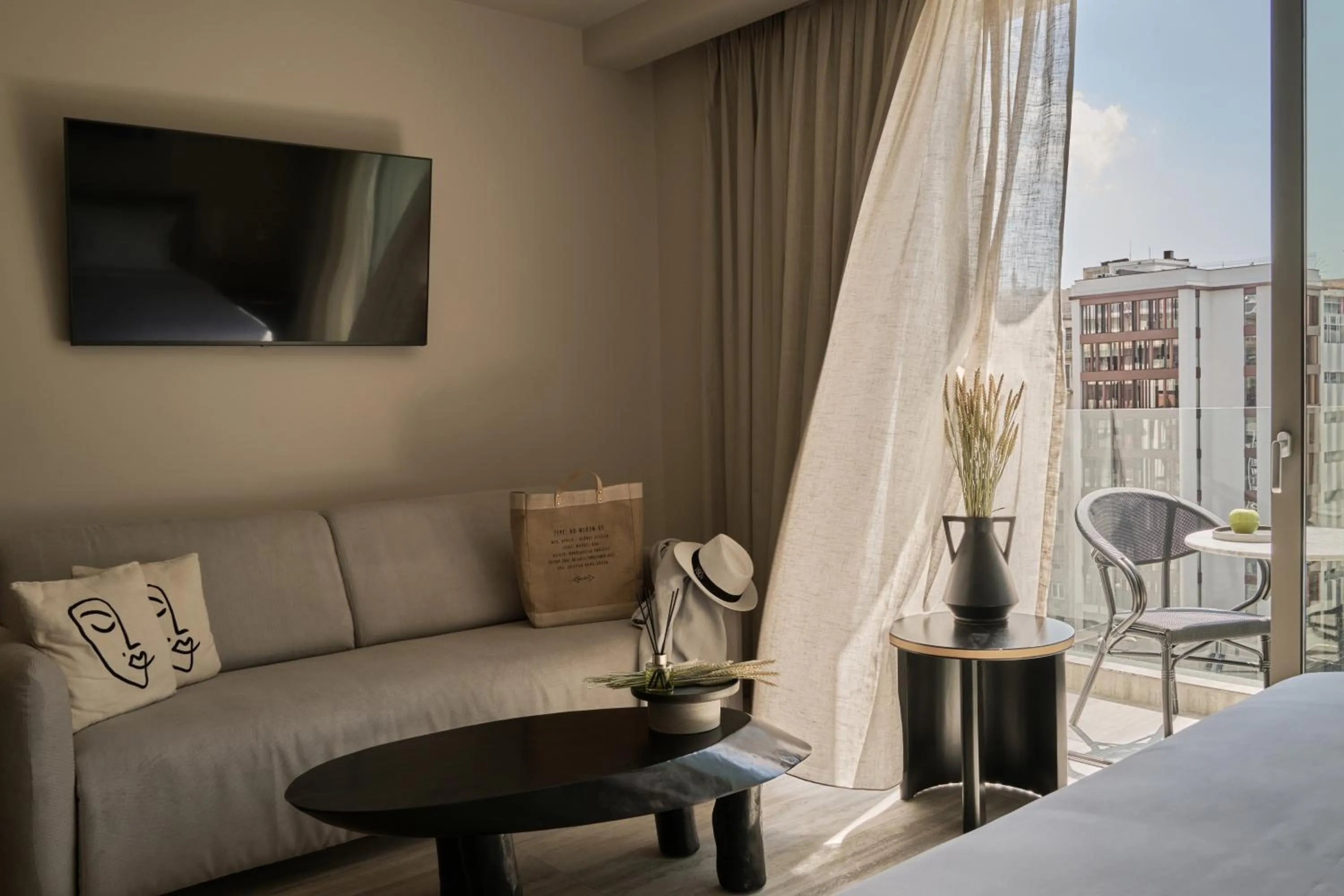 Seating area in VISION OMONIA, ATHENS