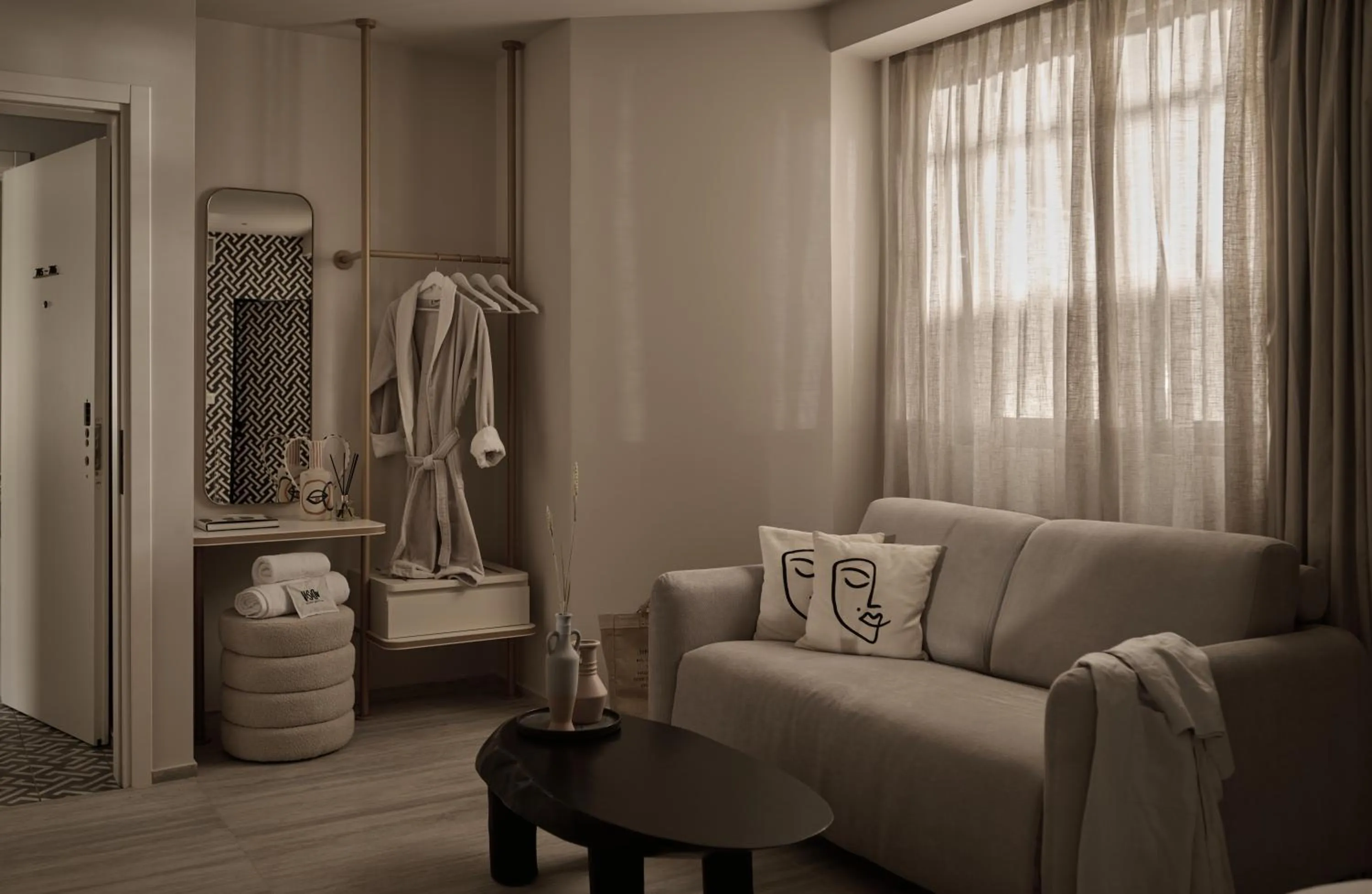 Living room in VISION OMONIA, ATHENS