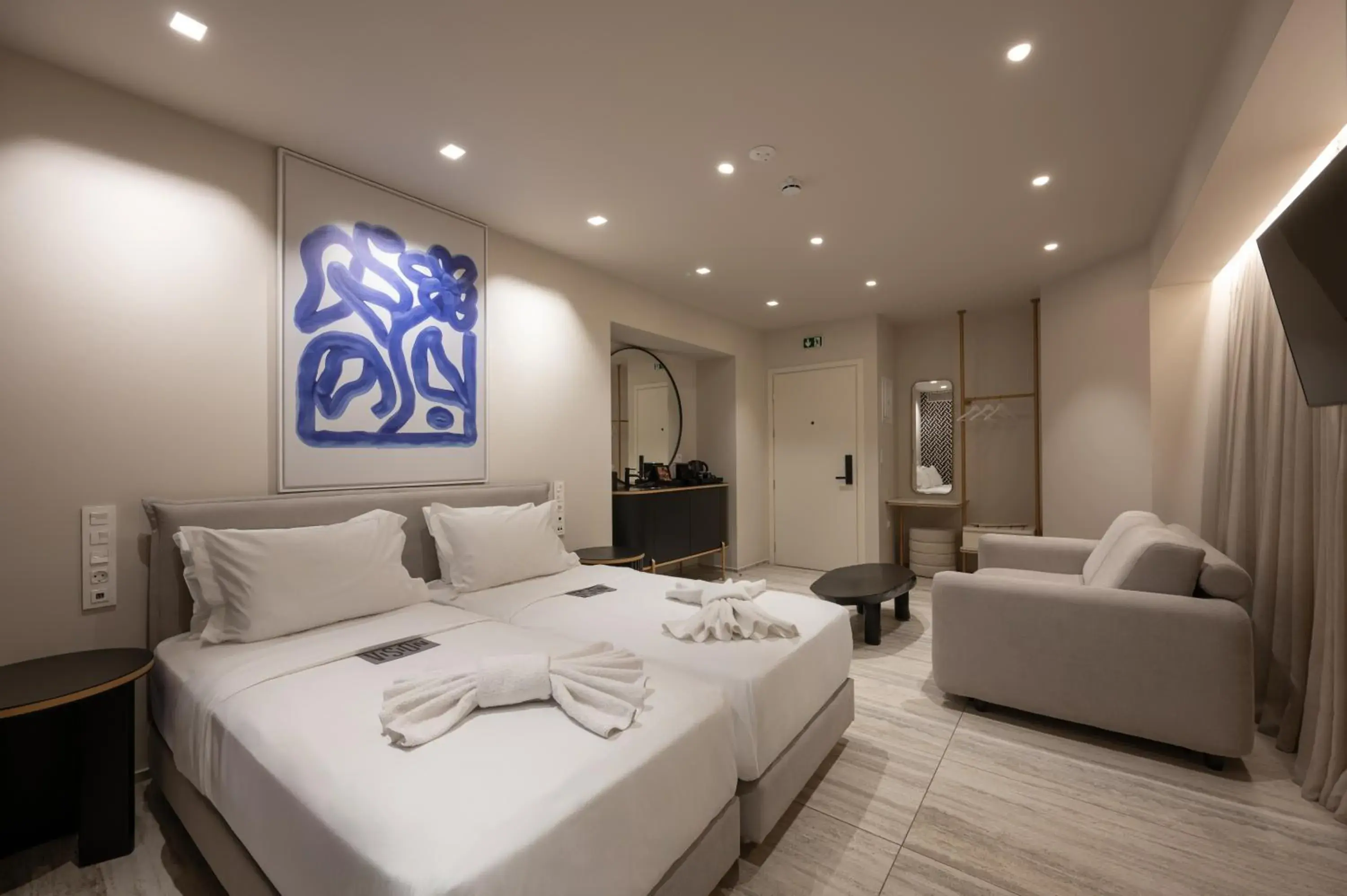 Superior Inner Twin or Double Room in VISION OMONIA, ATHENS Superior Inner Twin or Double Room in VISION OMONIA, ATHENS