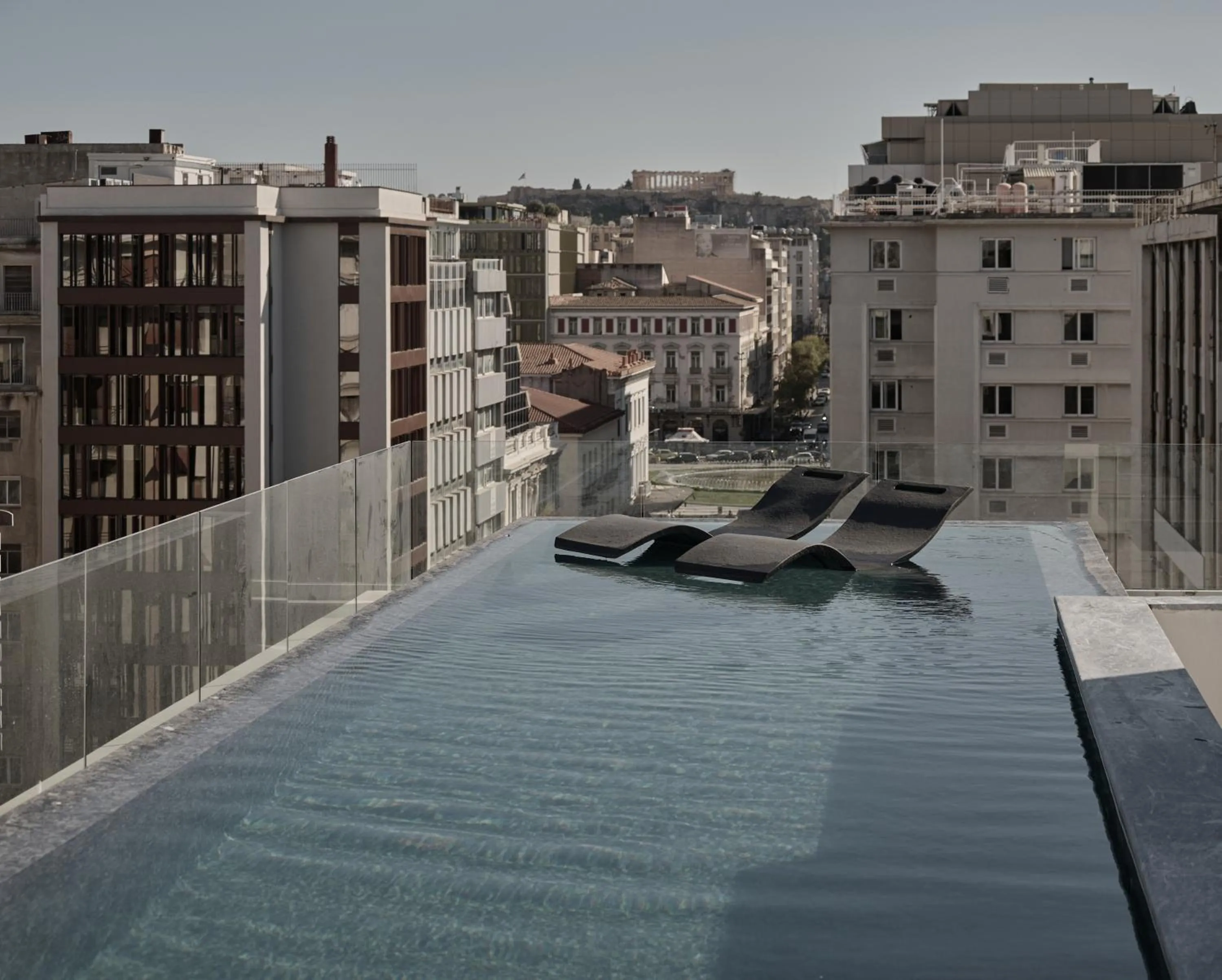 Swimming pool in VISION OMONIA, ATHENS