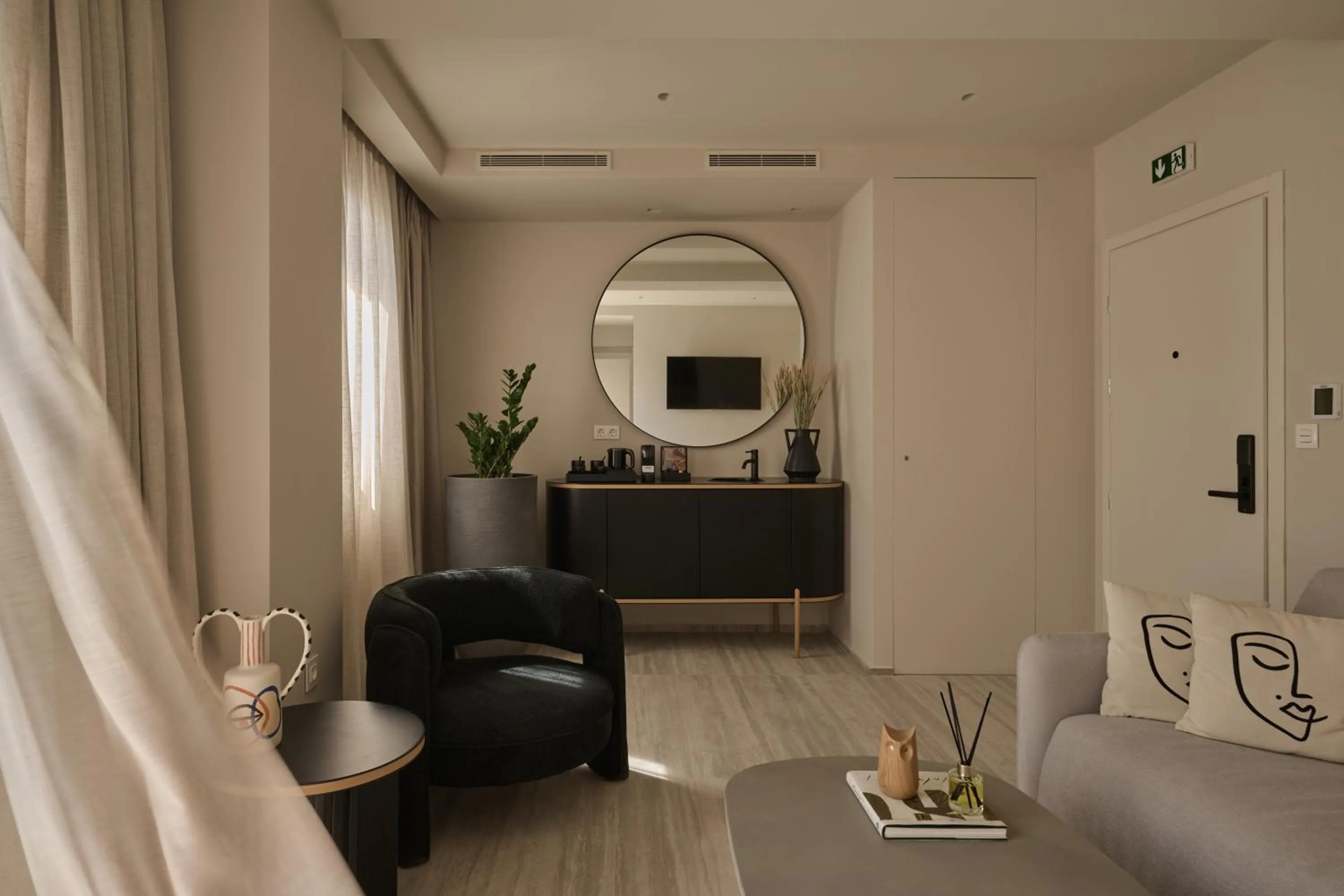 Living room in VISION OMONIA, ATHENS