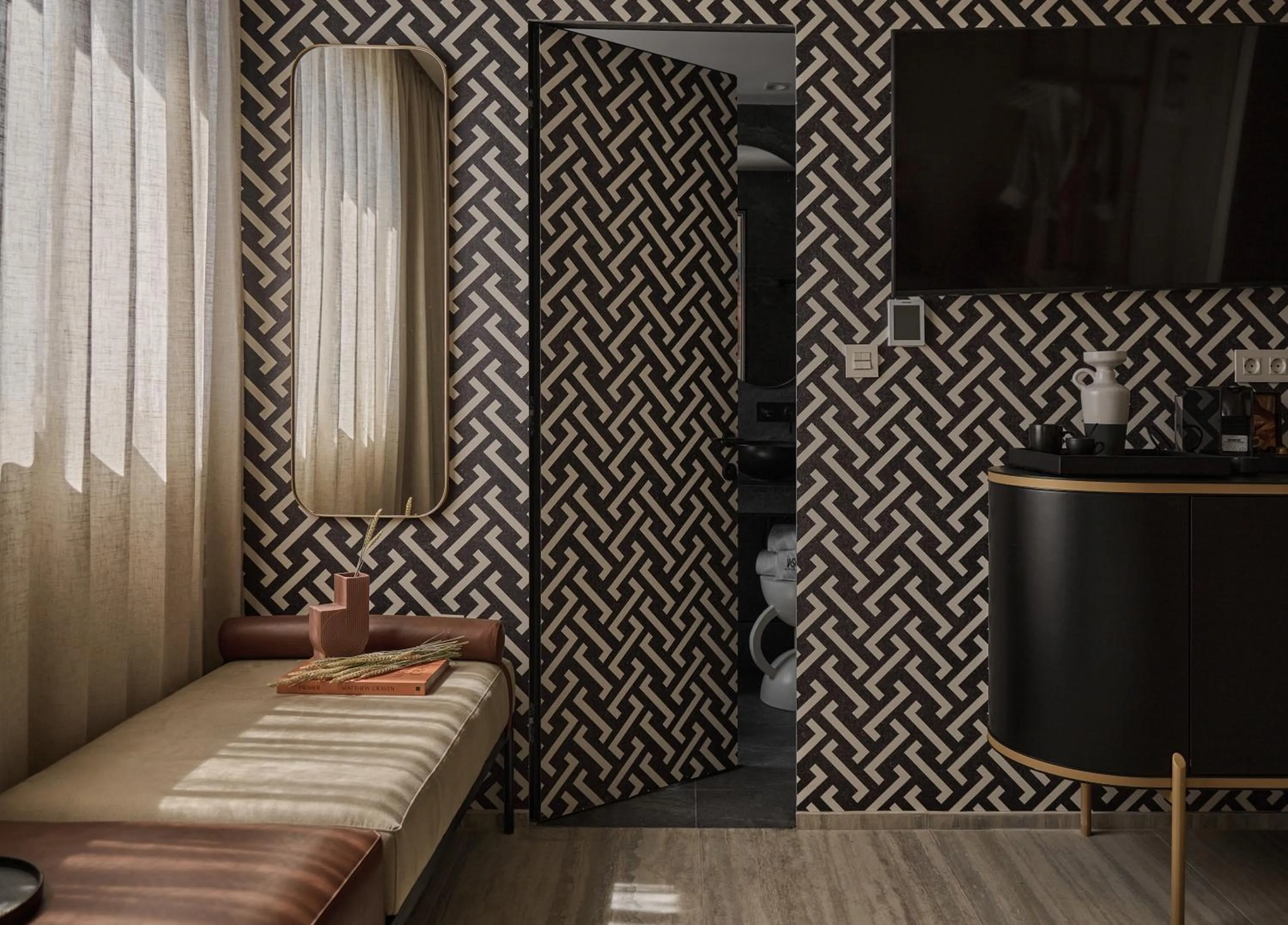 TV and multimedia, Bed in VISION OMONIA, ATHENS