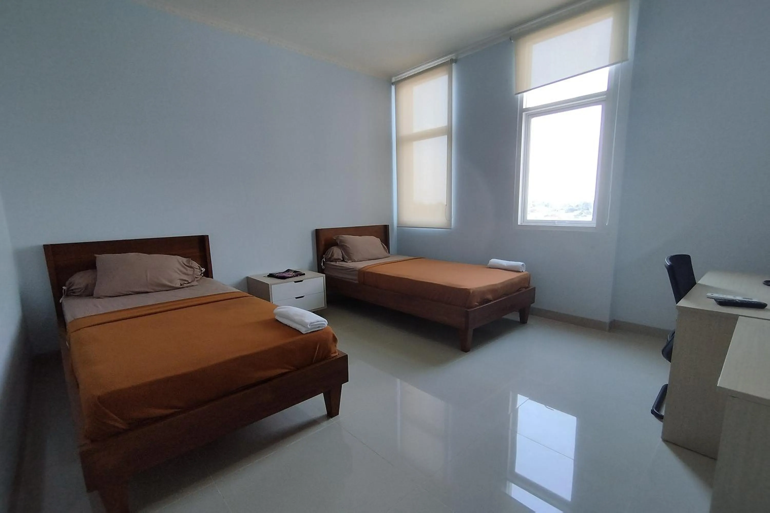 Bed in Hotel Sutha Inn Syariah