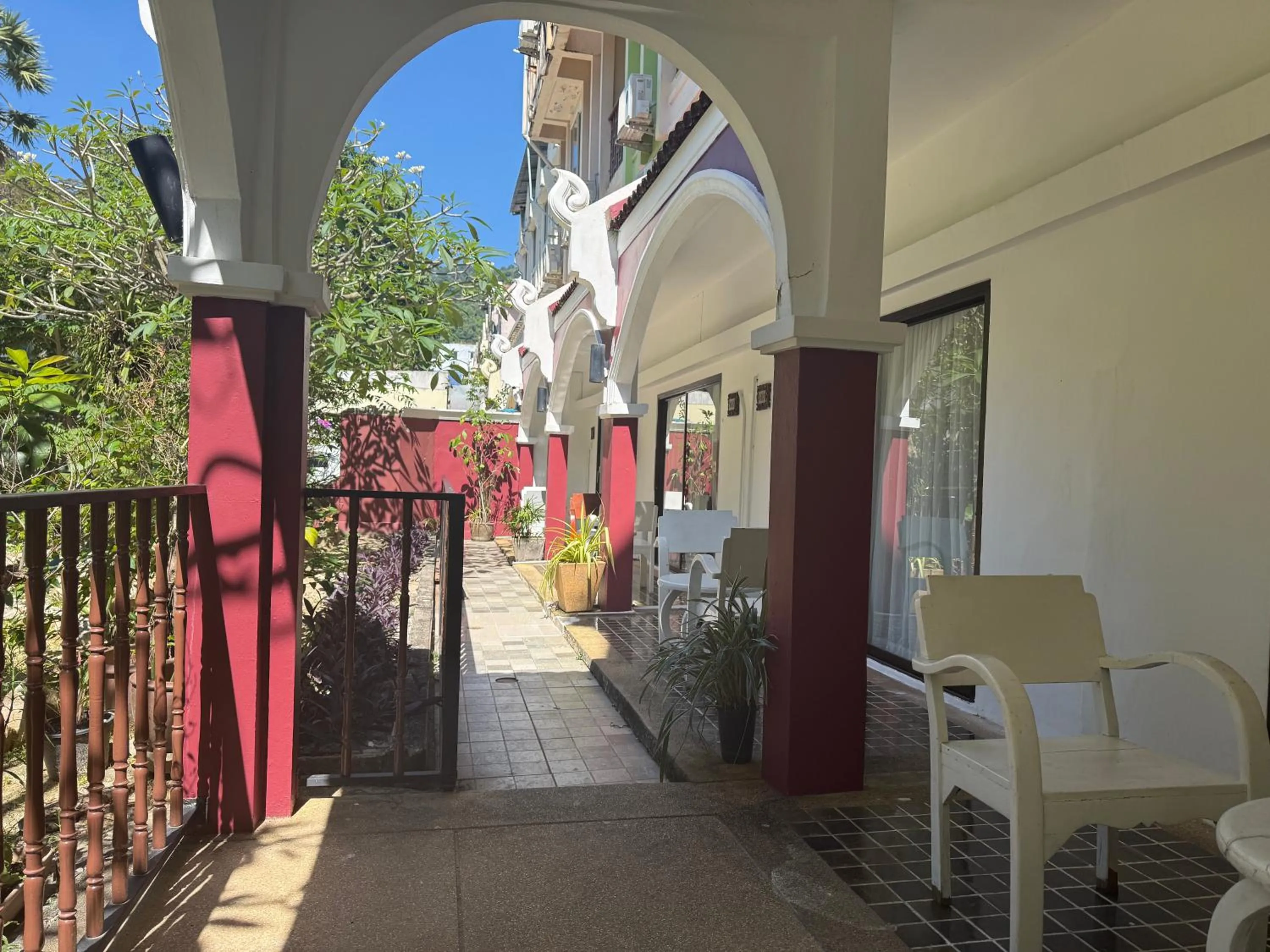 View (from property/room) in THE TOP PATONG RESORT.