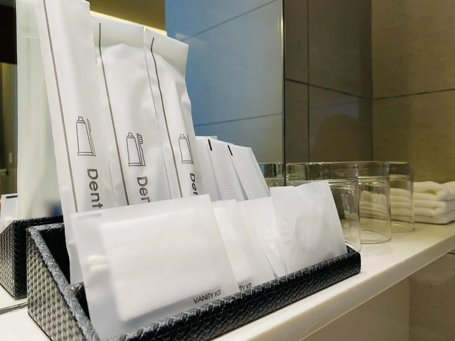 Bathroom in Tribeca Serviced Hotel by Millennium