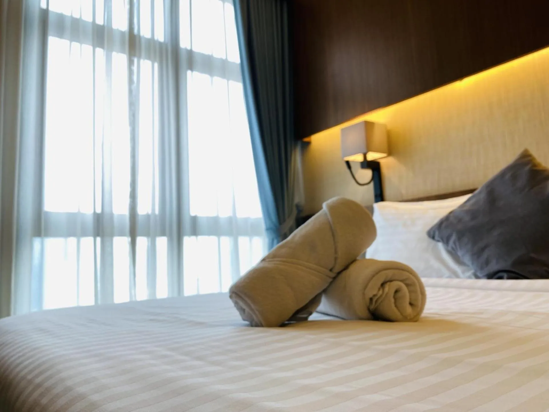 towels, Bed in Tribeca Serviced Hotel by Millennium