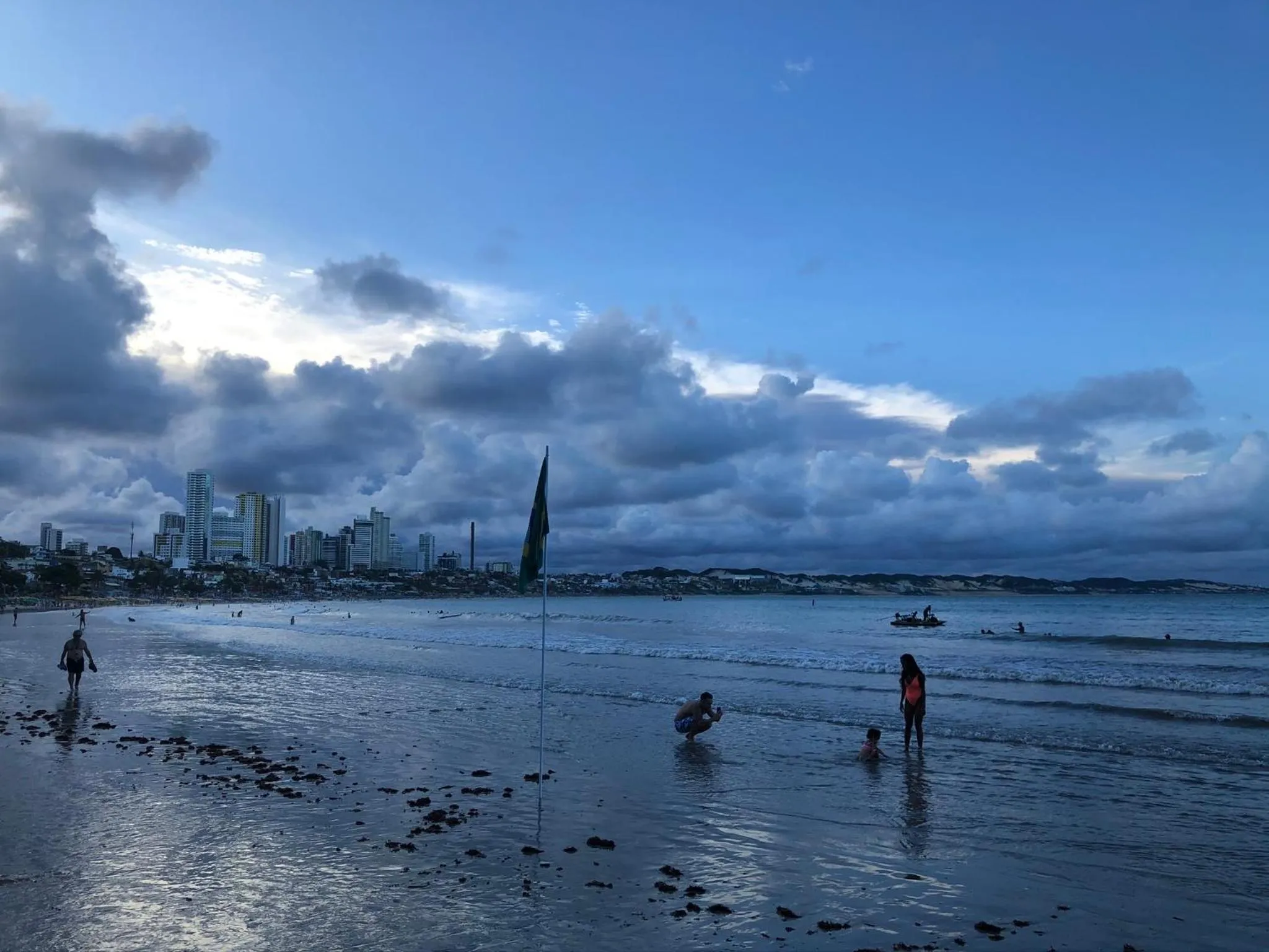 Beach in Ponta Negra Flat