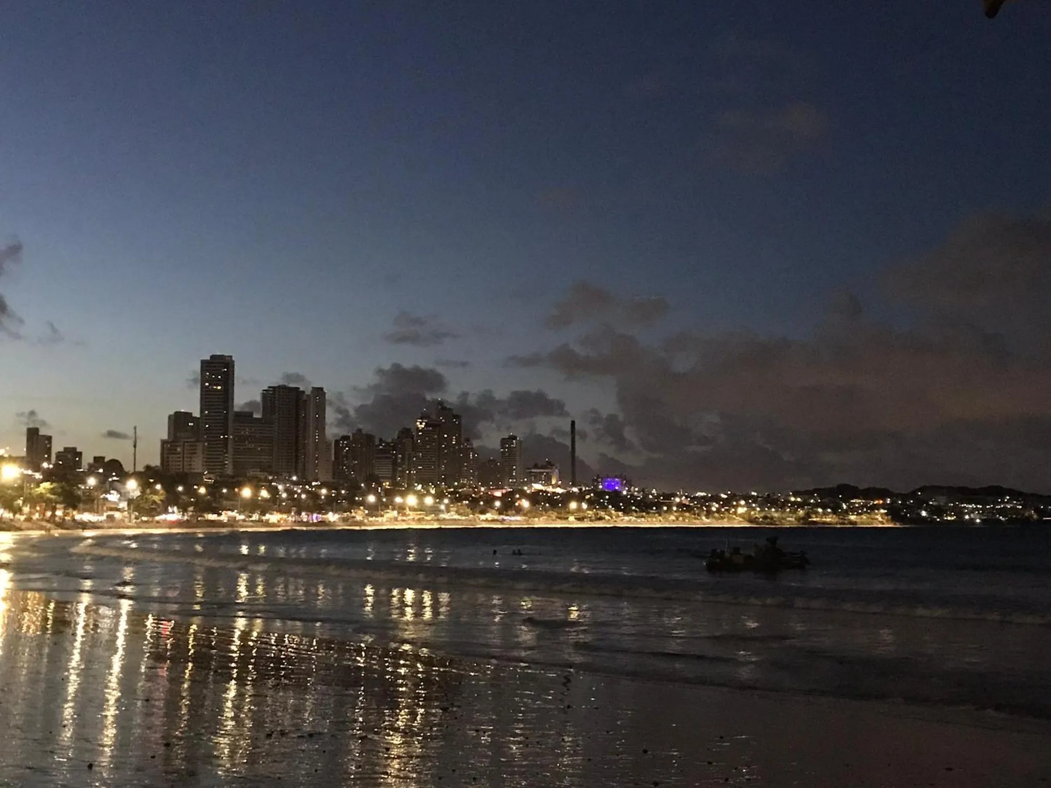 Beach in Ponta Negra Flat