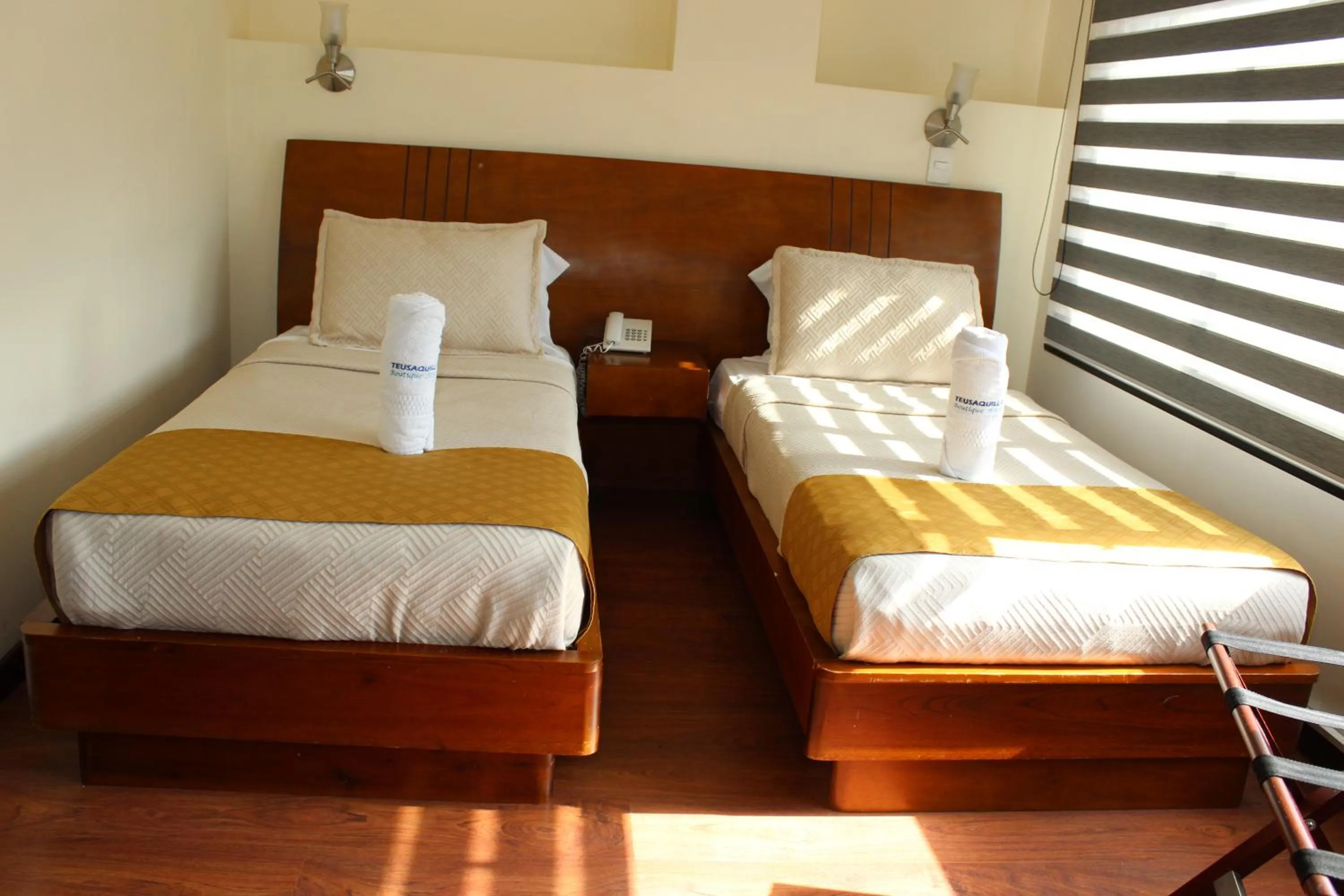 Bed in HOTEL TEUSAQUILLO BOUTIQUE BOGOTA