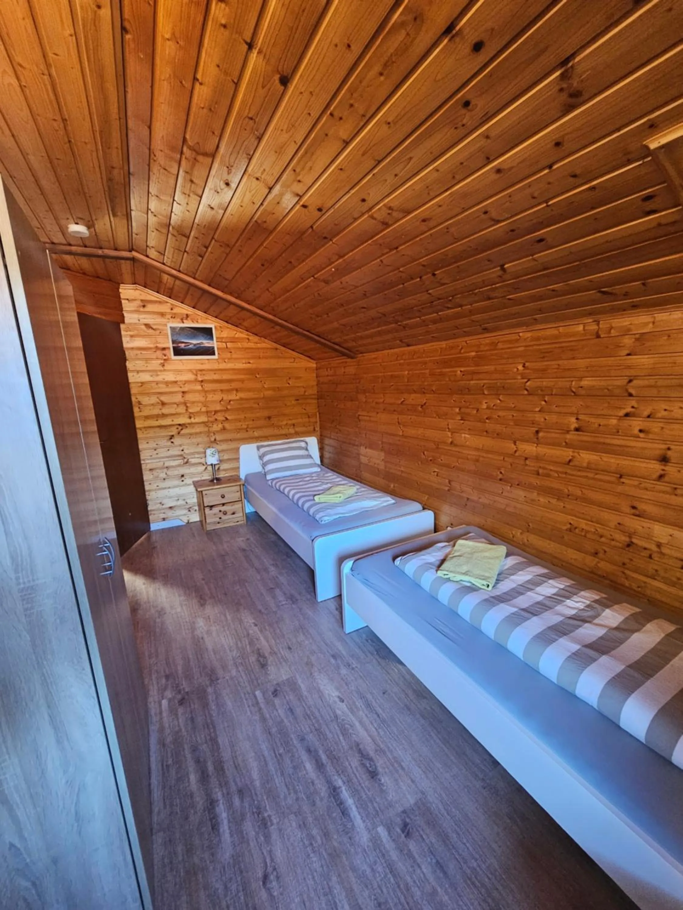Bedroom, Bed in Karawanken Lodge