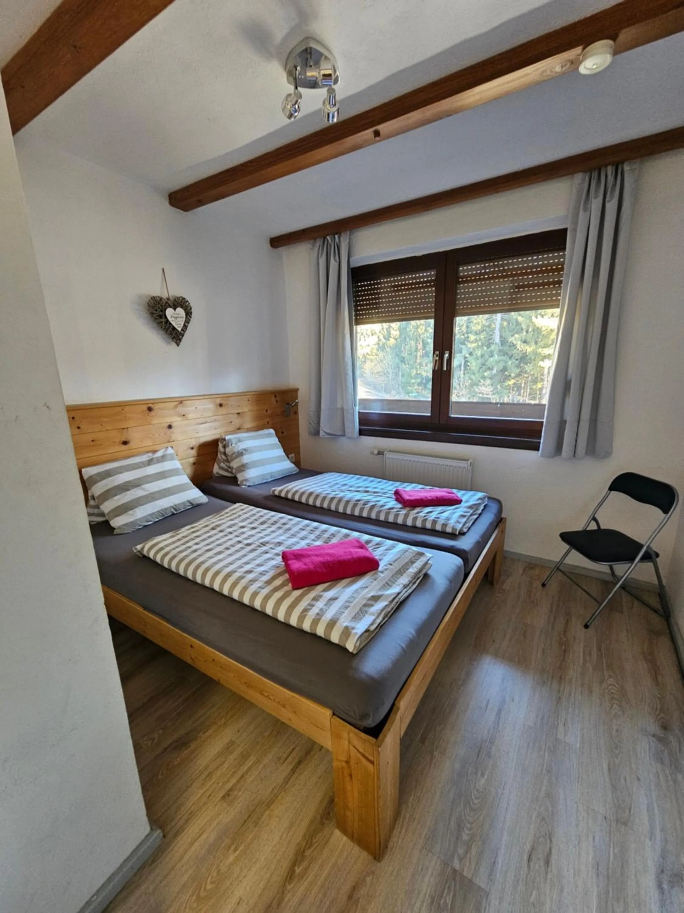 Bed in Karawanken Lodge