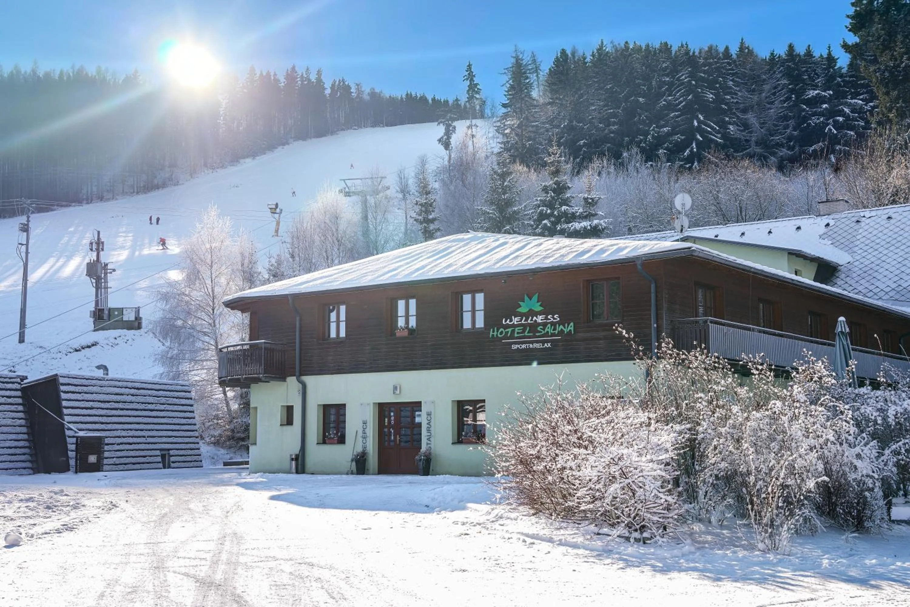 Wellness hotel Sauna