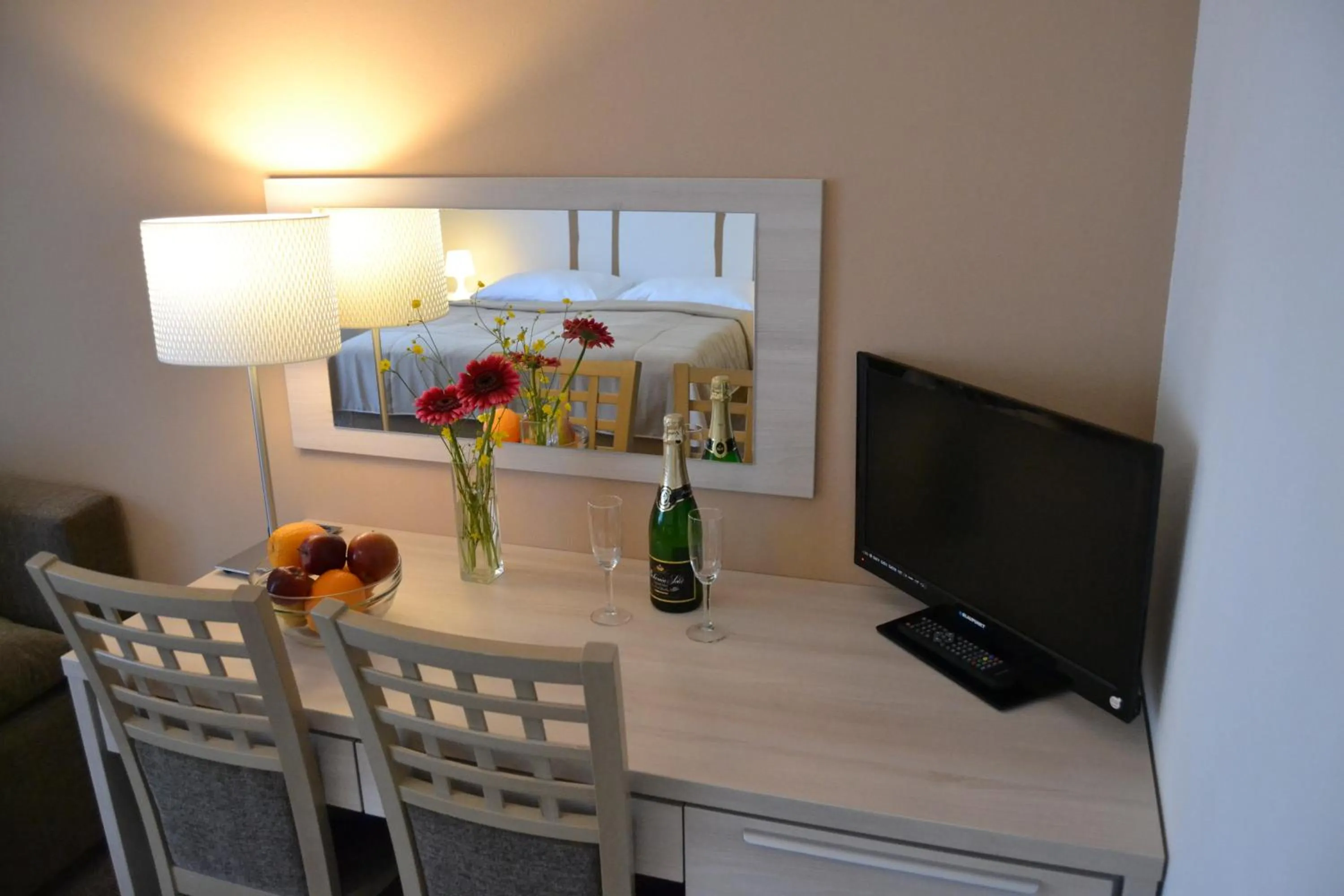 Double Room (+ 2 extra beds) in Wellness hotel Sauna