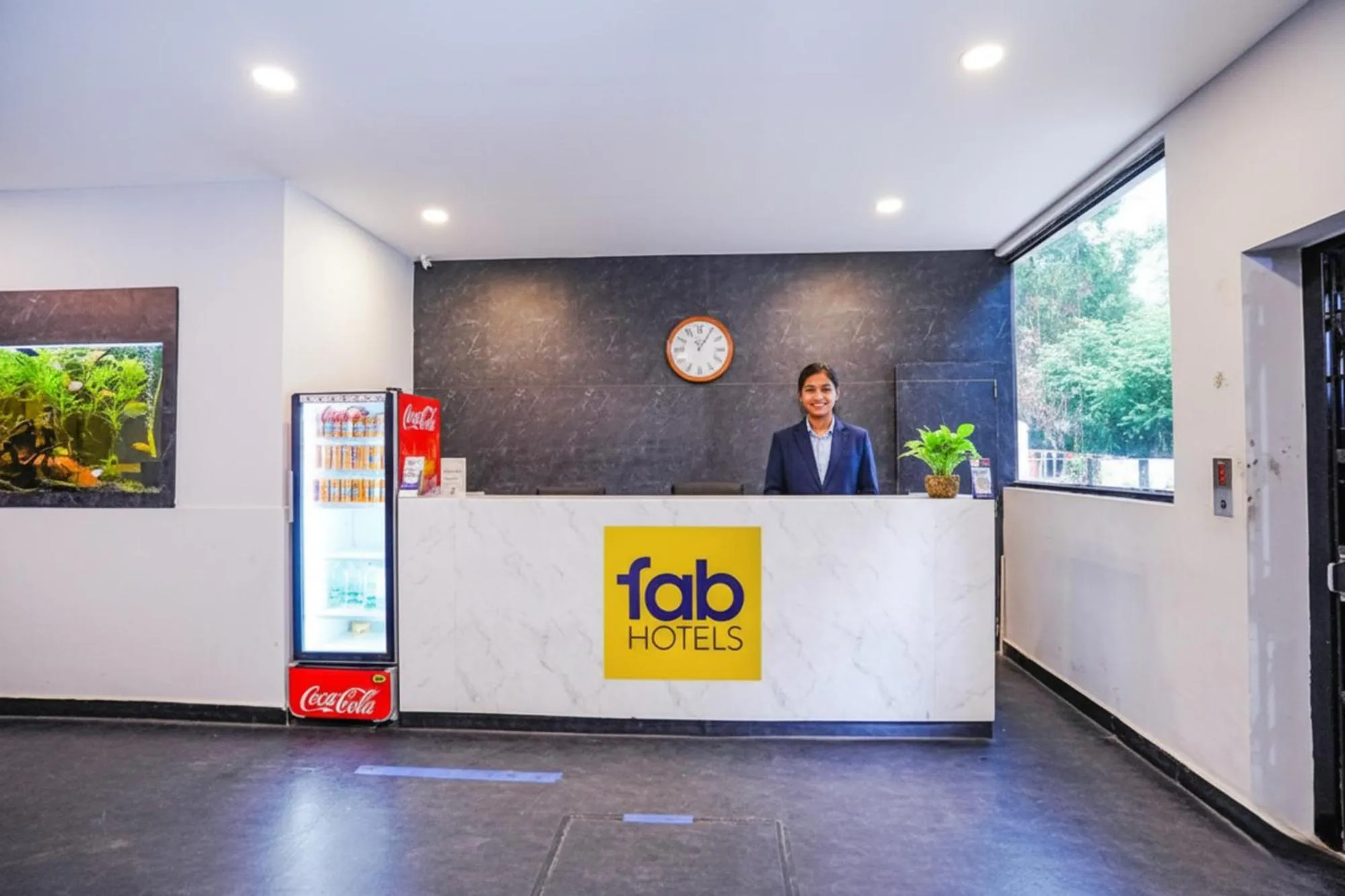 Lobby or reception in FabHotel Earth - Nr Guindy Industrial Estate