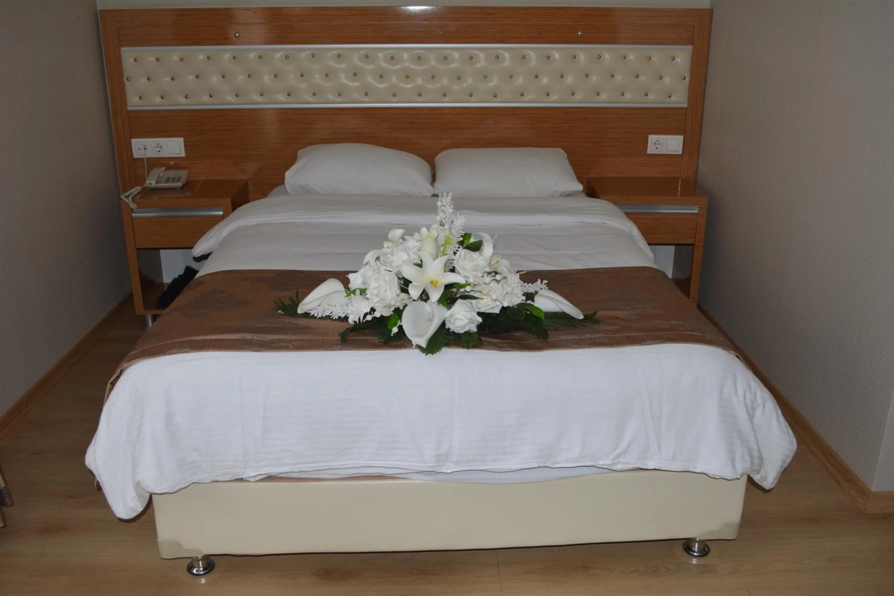 Bed in Serenti Pamuk Hotel