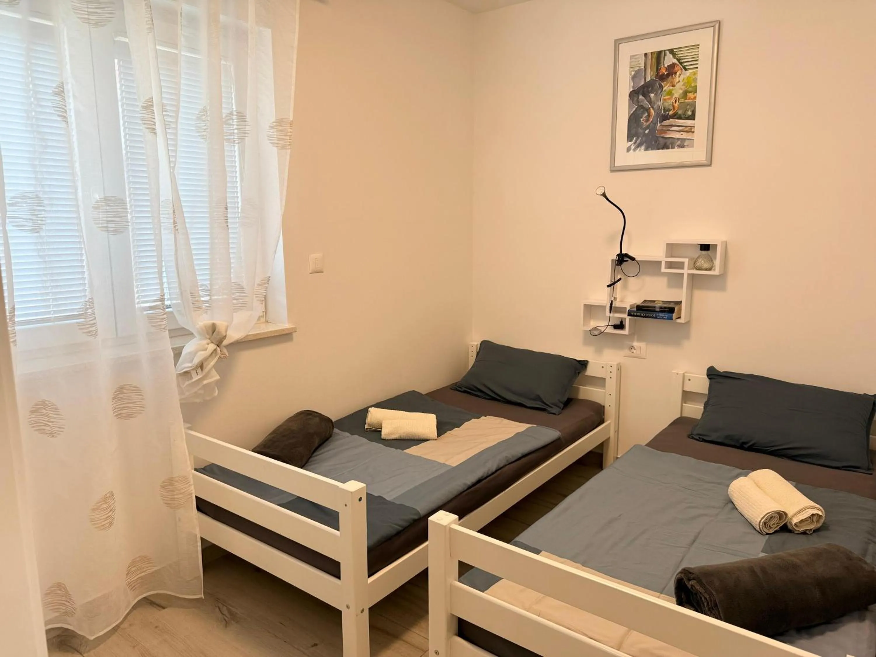 Bed in Apartman Panda - free parking