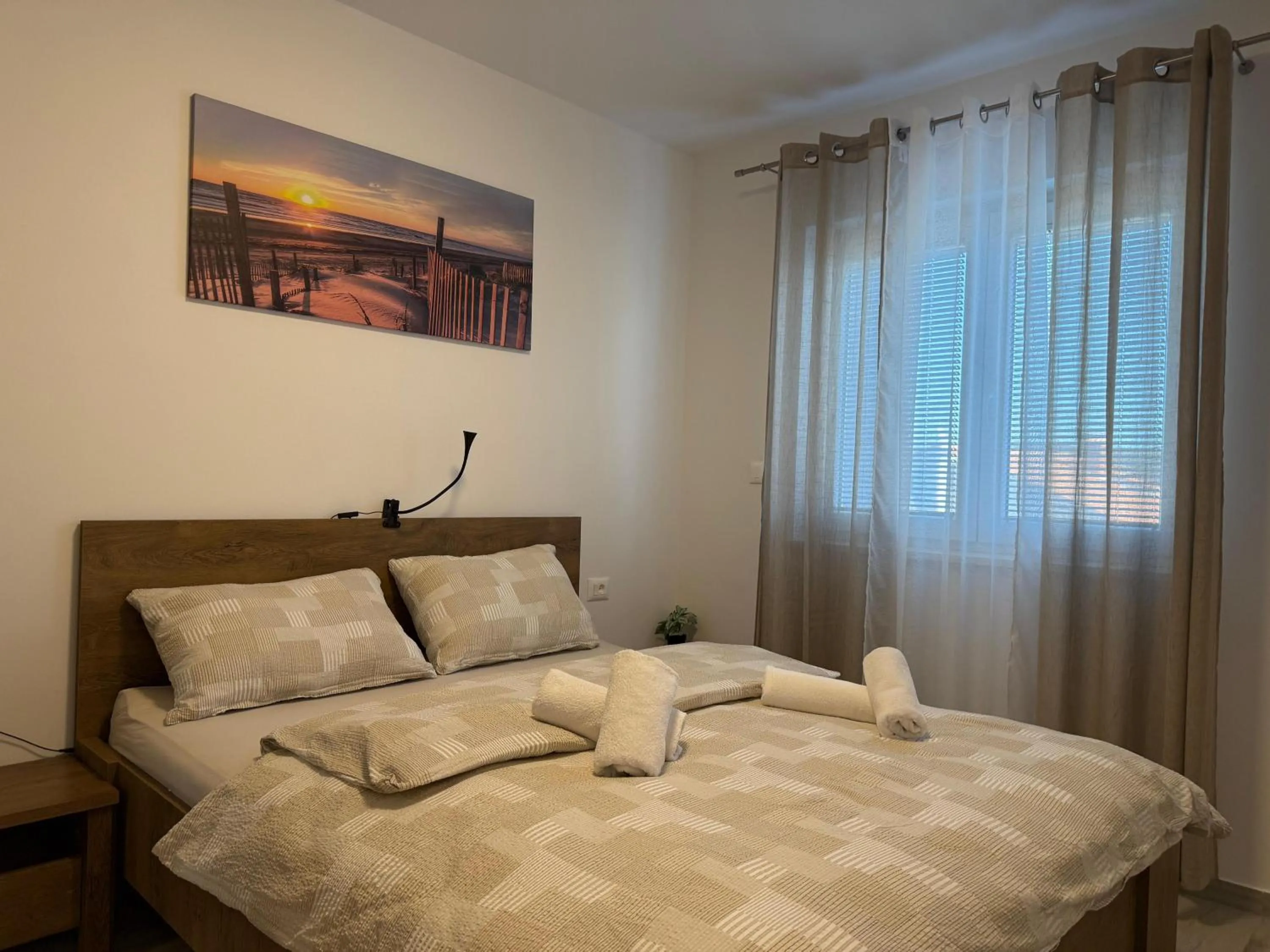 Bed in Apartman Panda - free parking