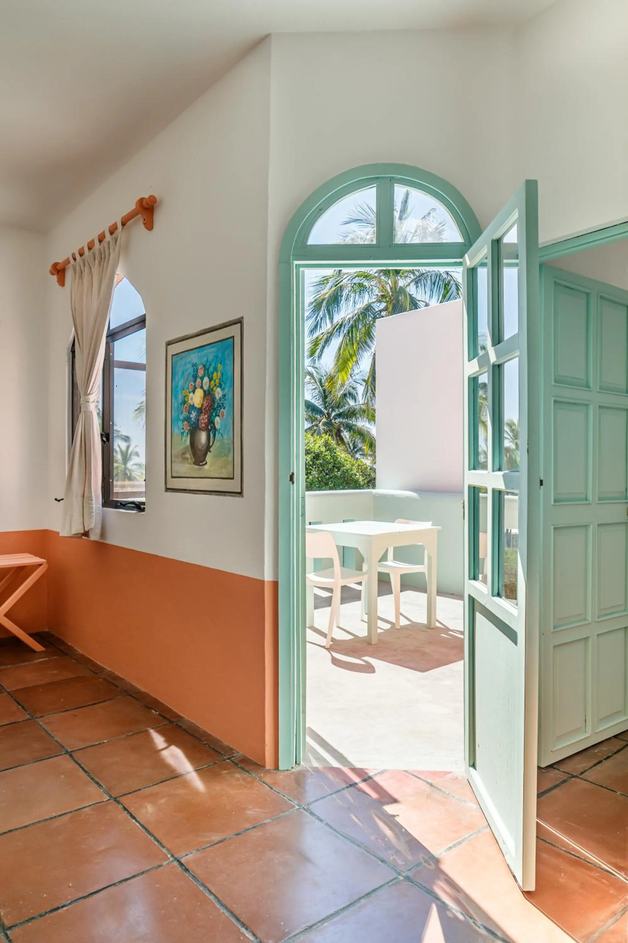 Patio in Hotel Flor de Maria