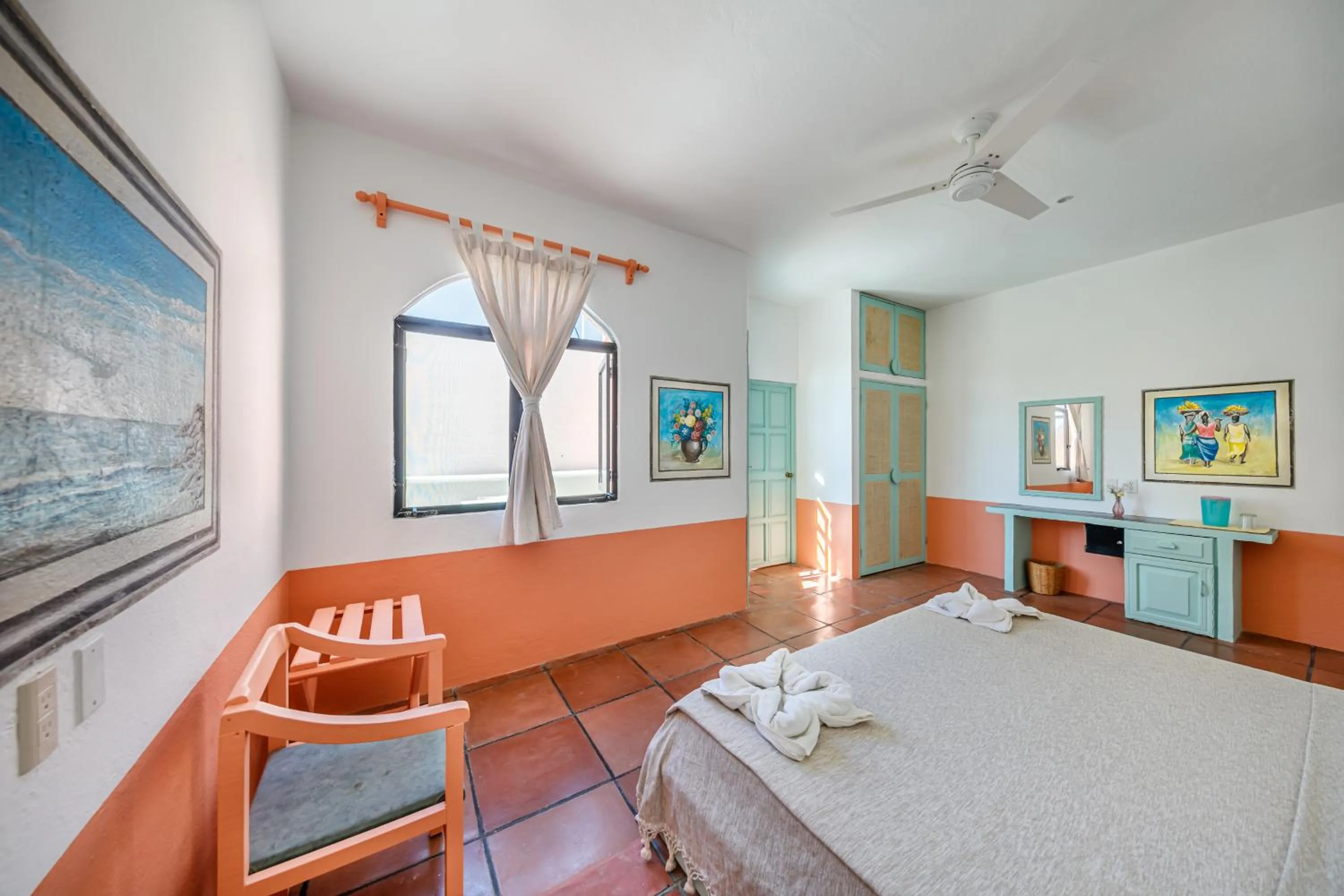 Bed in Hotel Flor de Maria