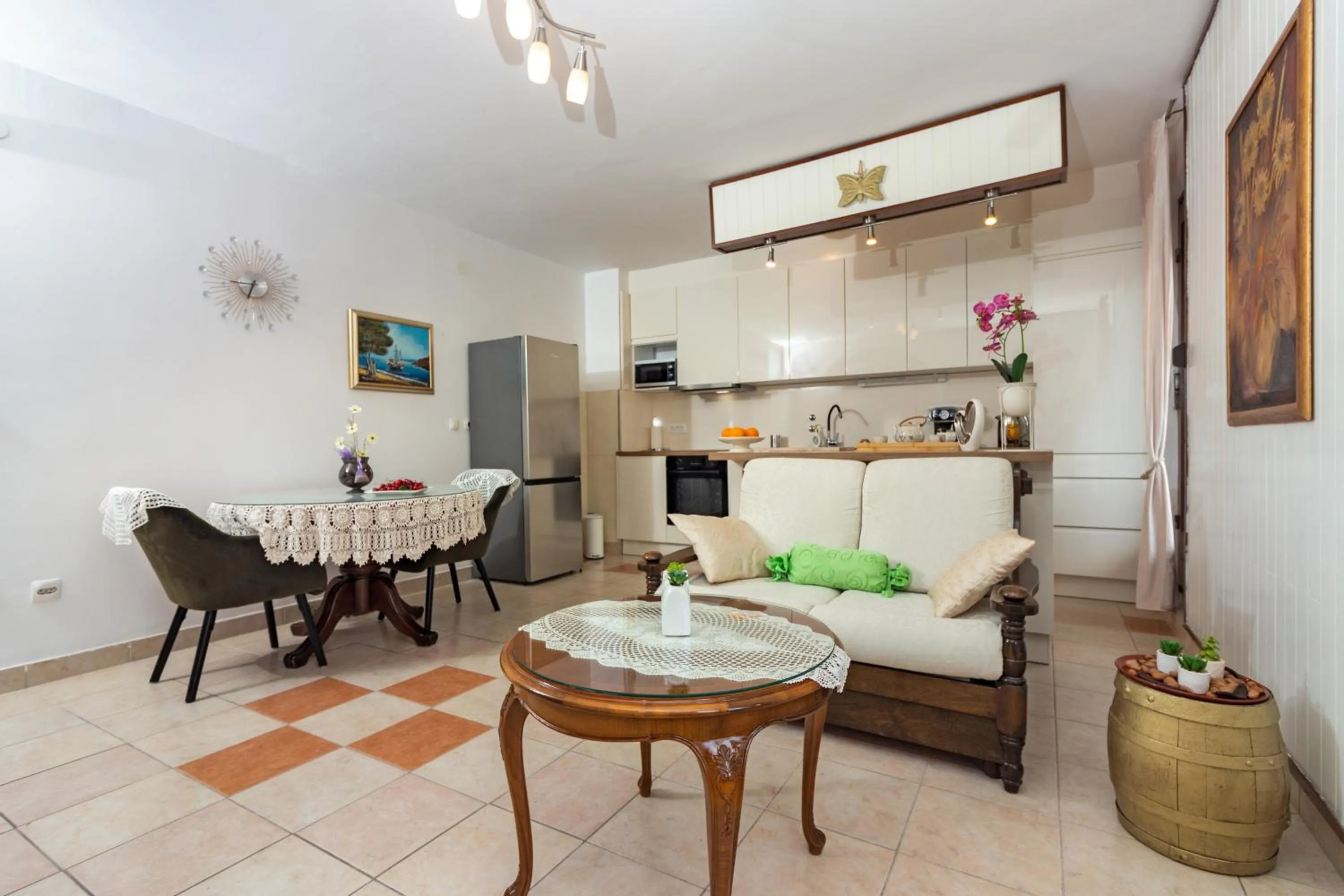 Seating area in Apartments Cordis