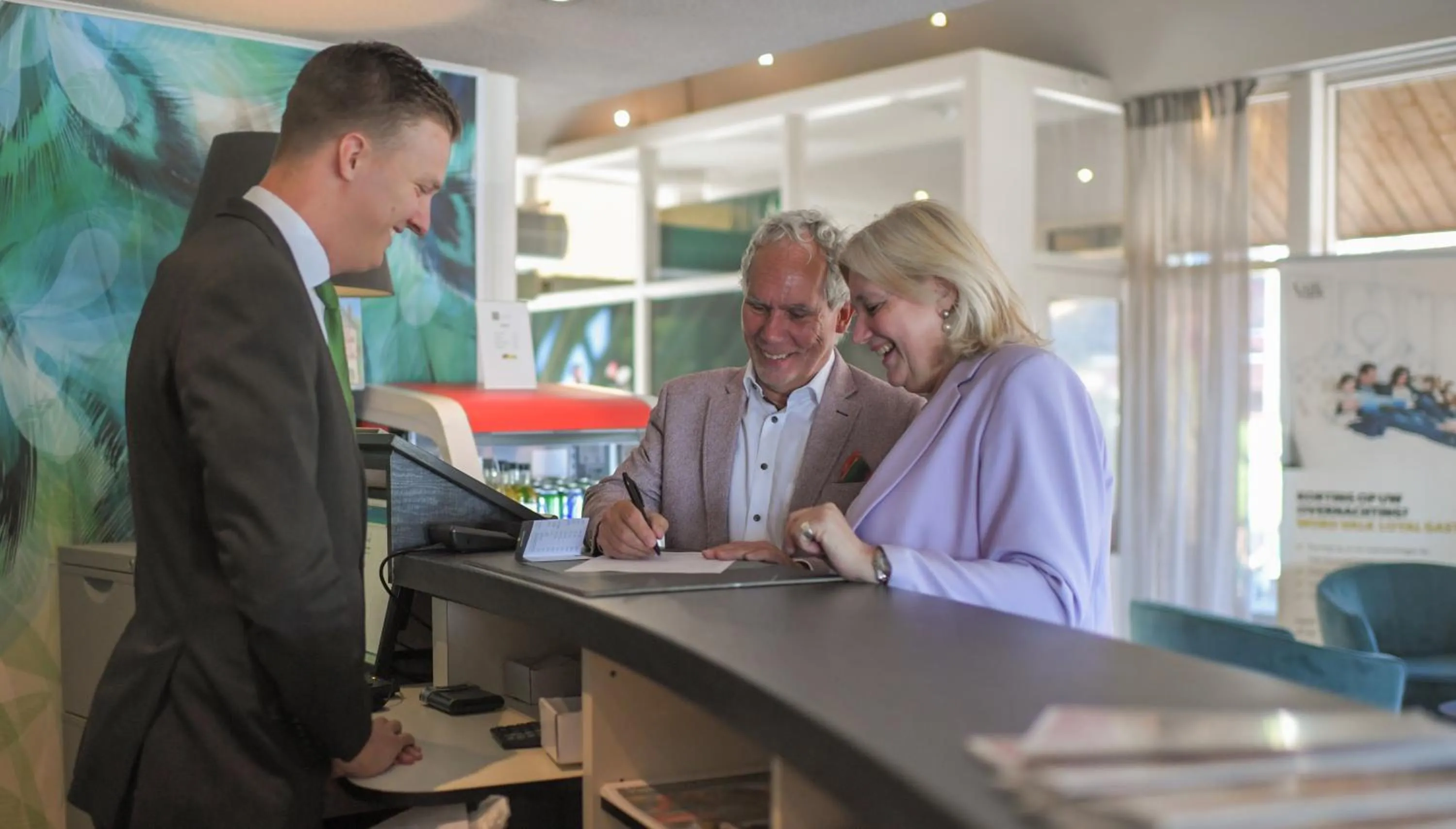 Lobby or reception in Van der Valk Hotel Avifauna