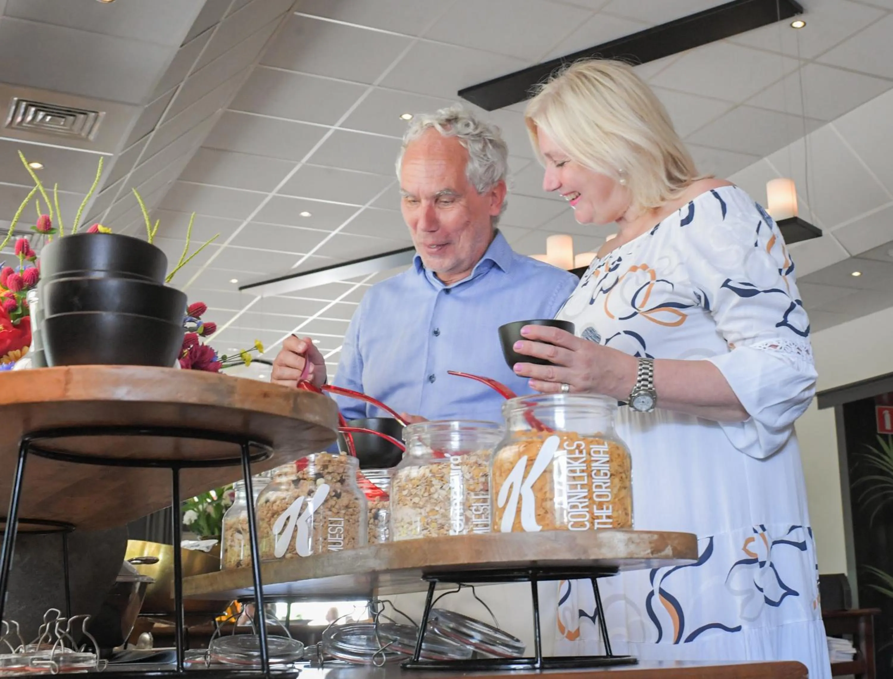 Breakfast in Van der Valk Hotel Avifauna