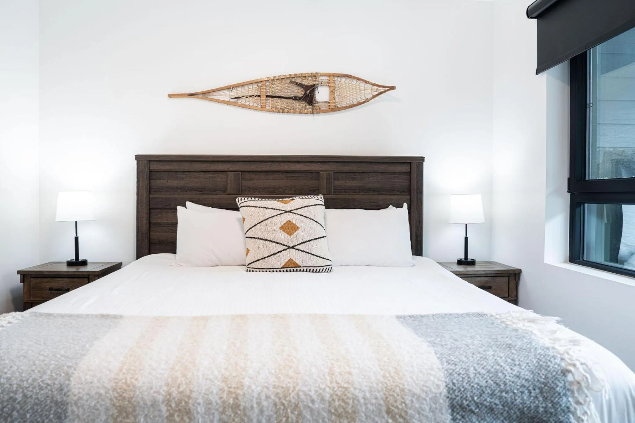 Bed in The Grizzly Basin by Revelstoke Vacations