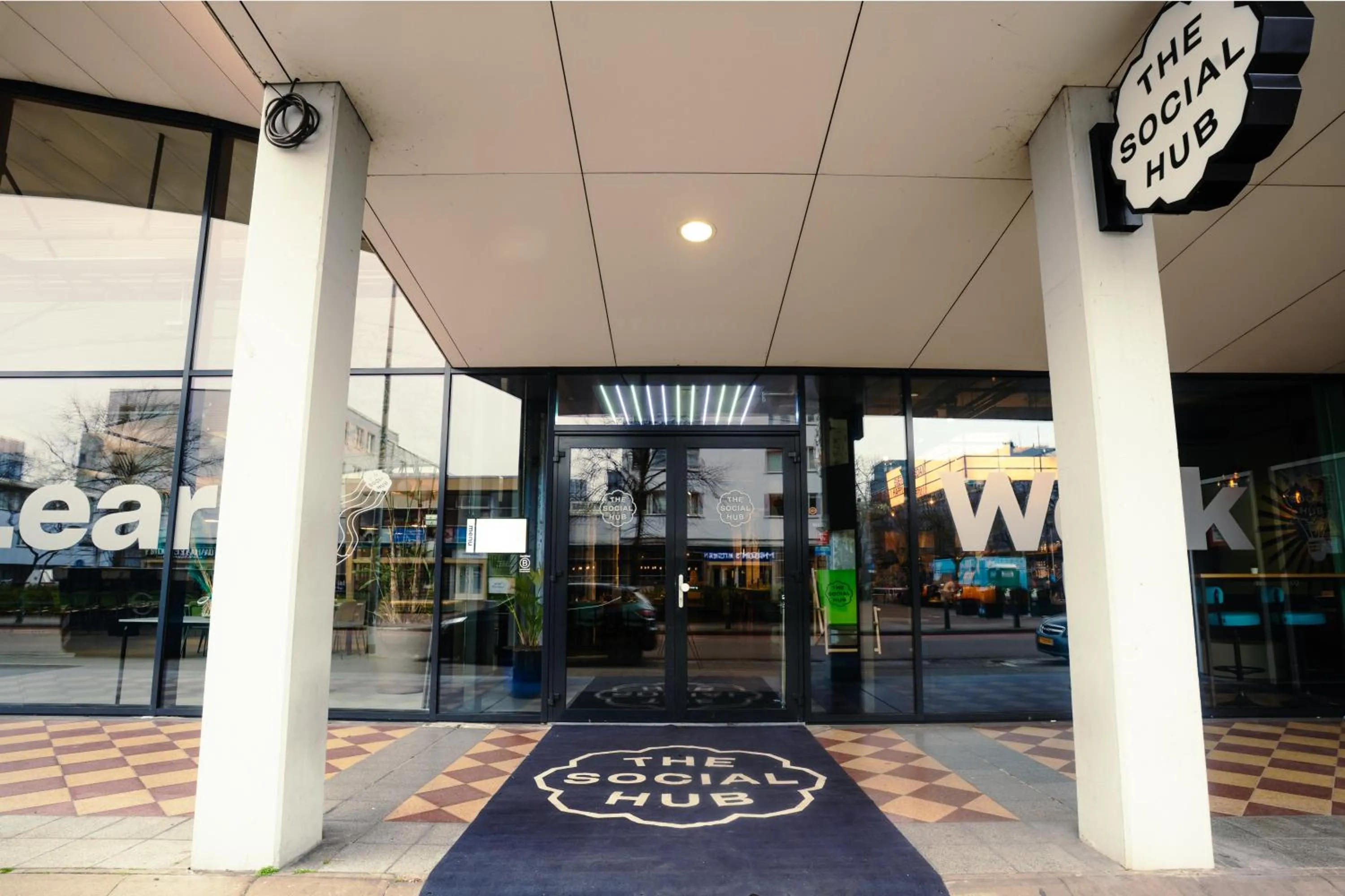 Property building in The Social Hub The Hague