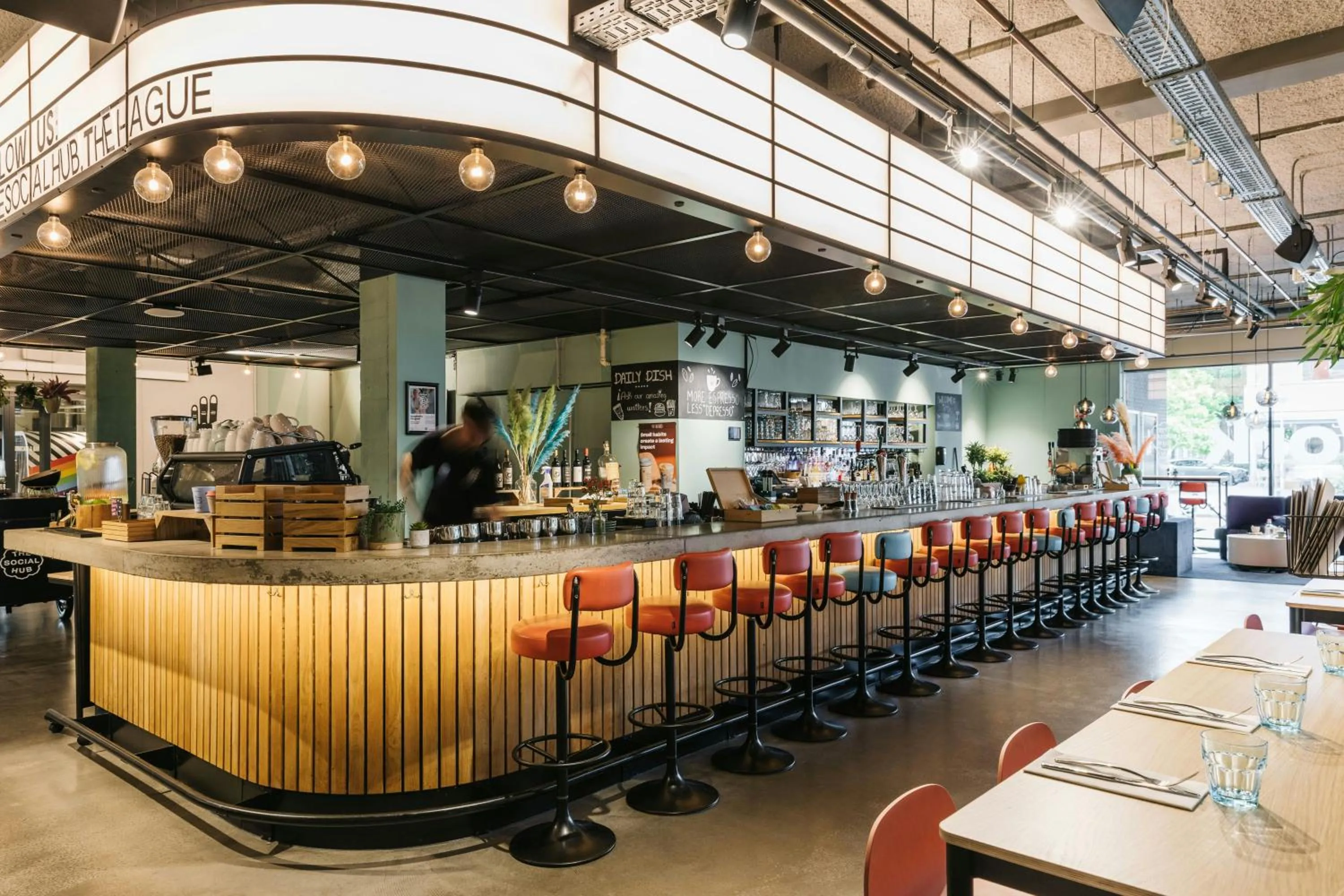 Lounge or bar in The Social Hub The Hague