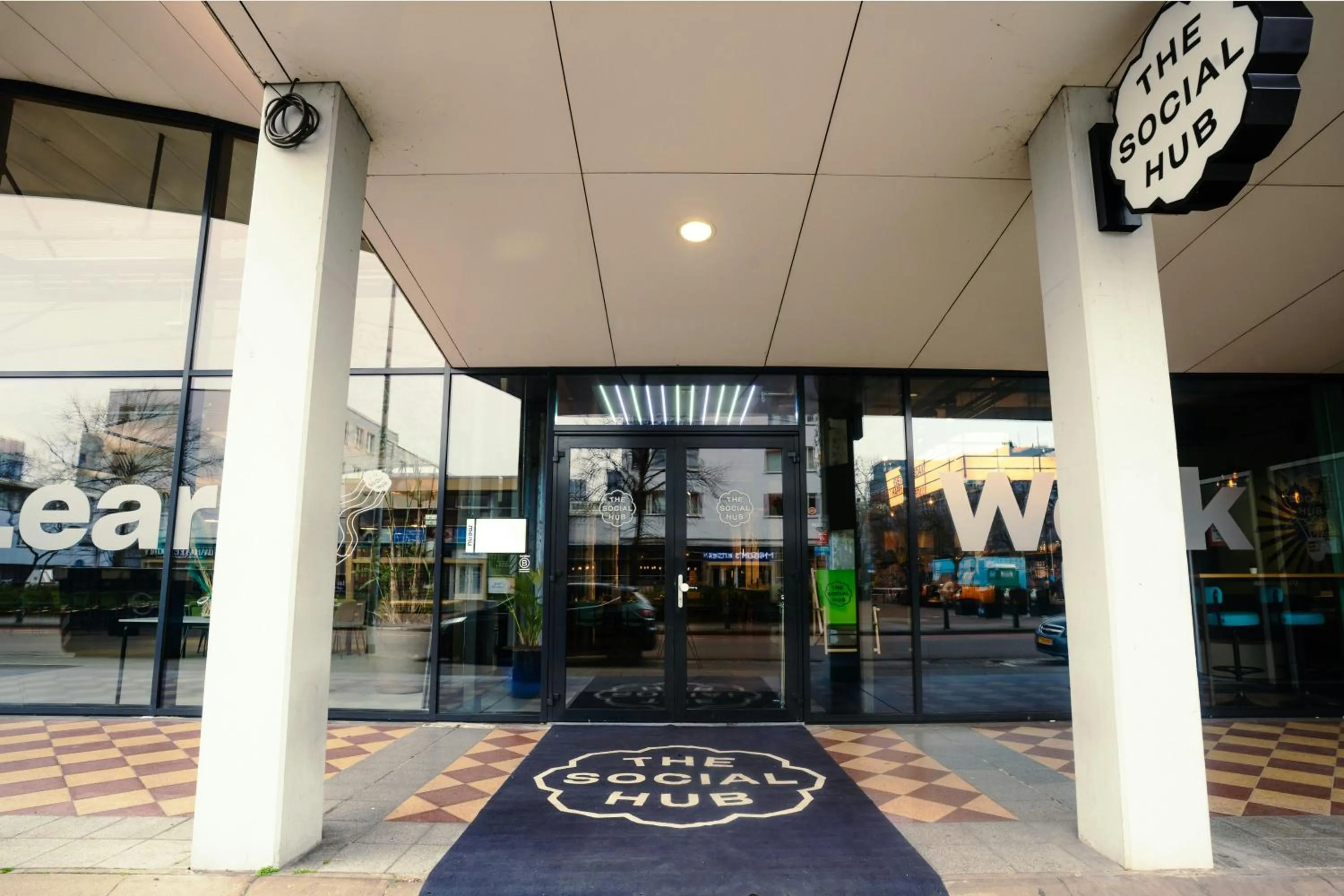 Property building in The Social Hub The Hague