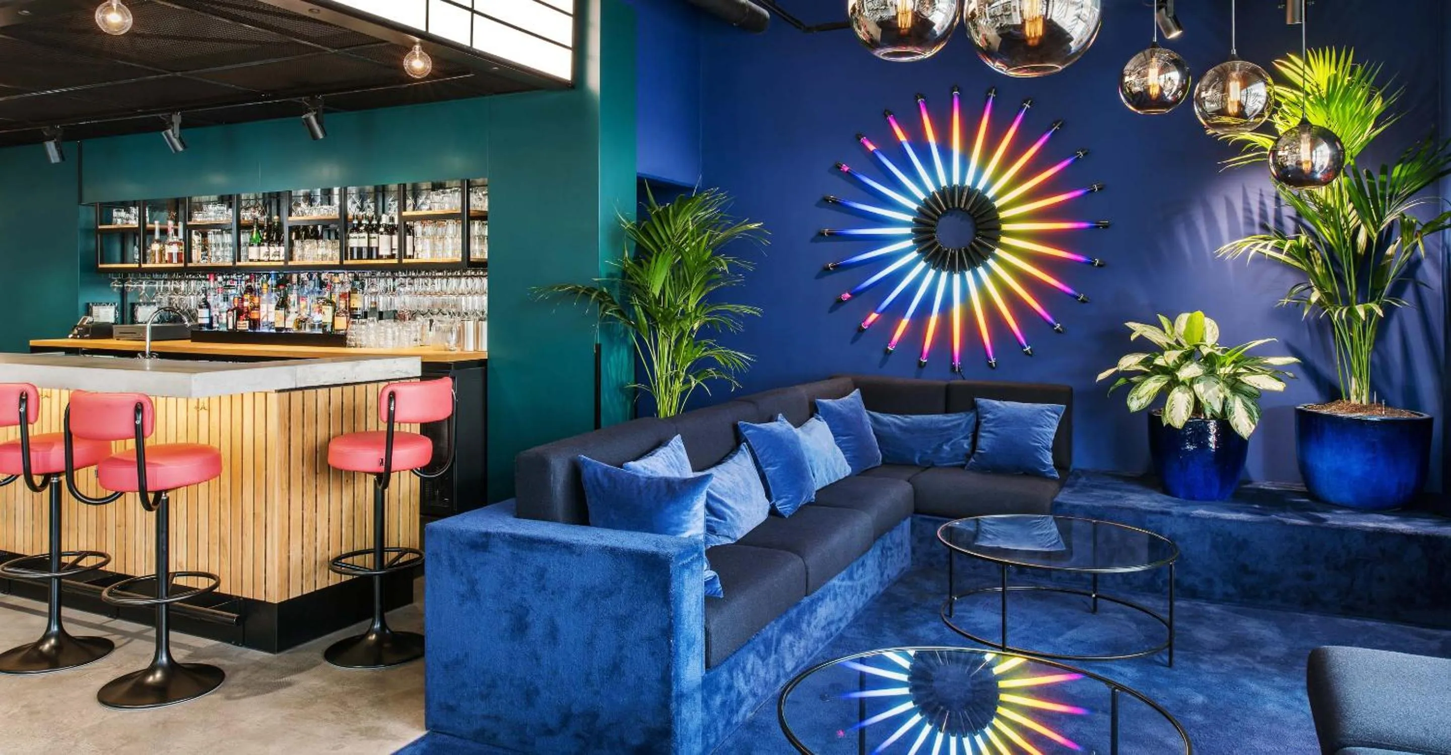 Lounge or bar in The Social Hub The Hague