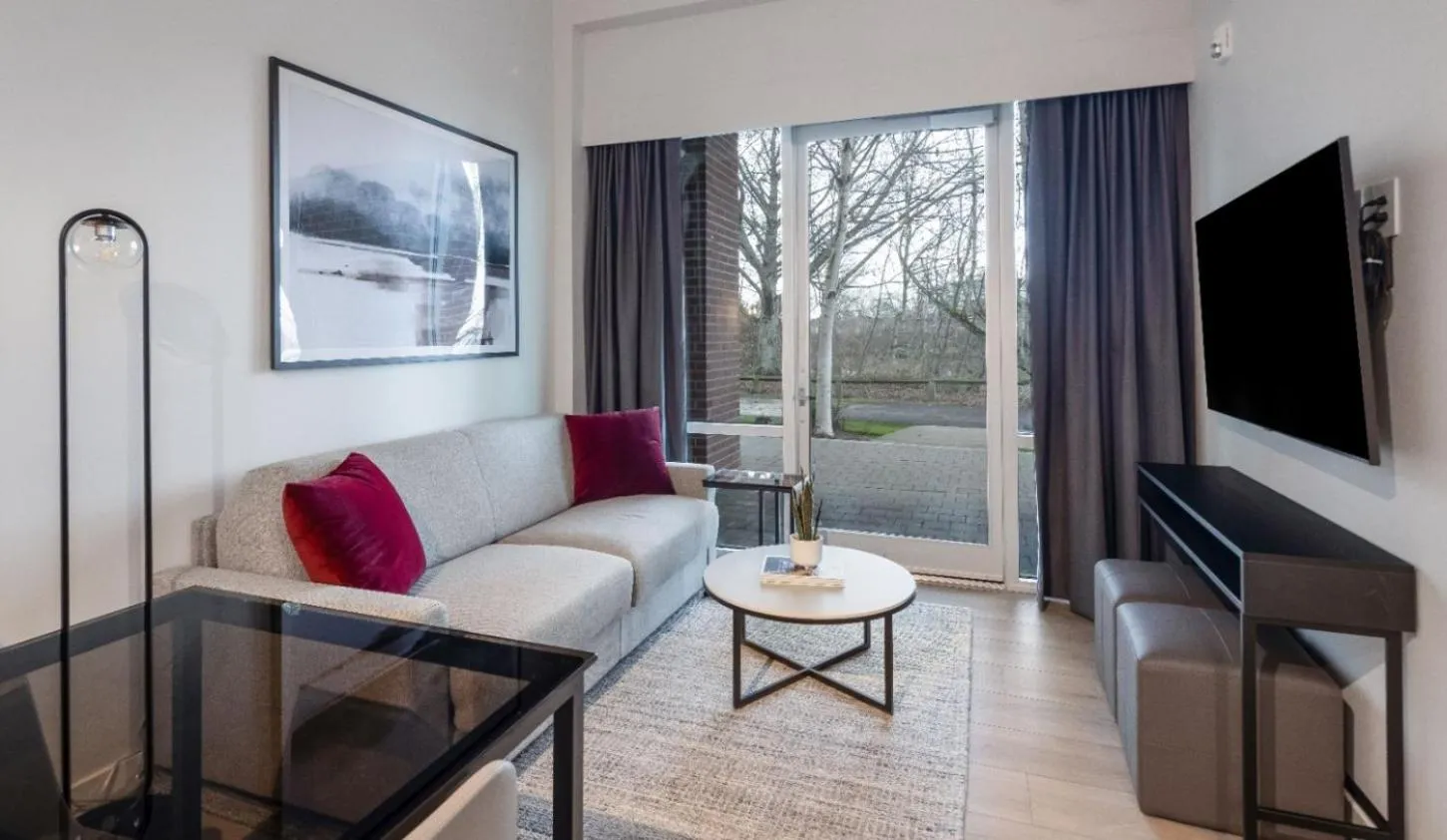 Seating area in Steveston Waterfront Hotel