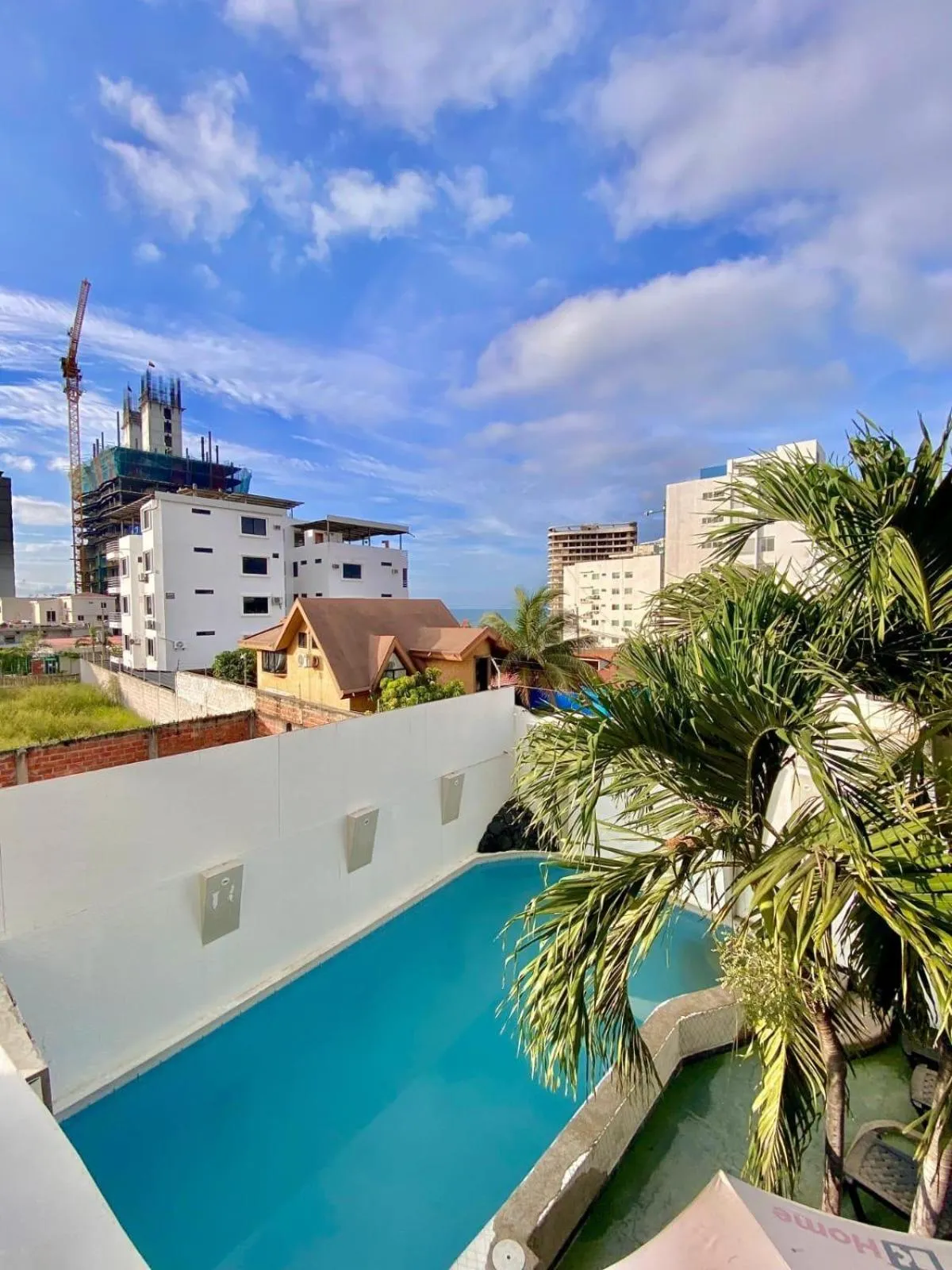 Pool view in HOTEL MANTA BEACH MADRIGAL