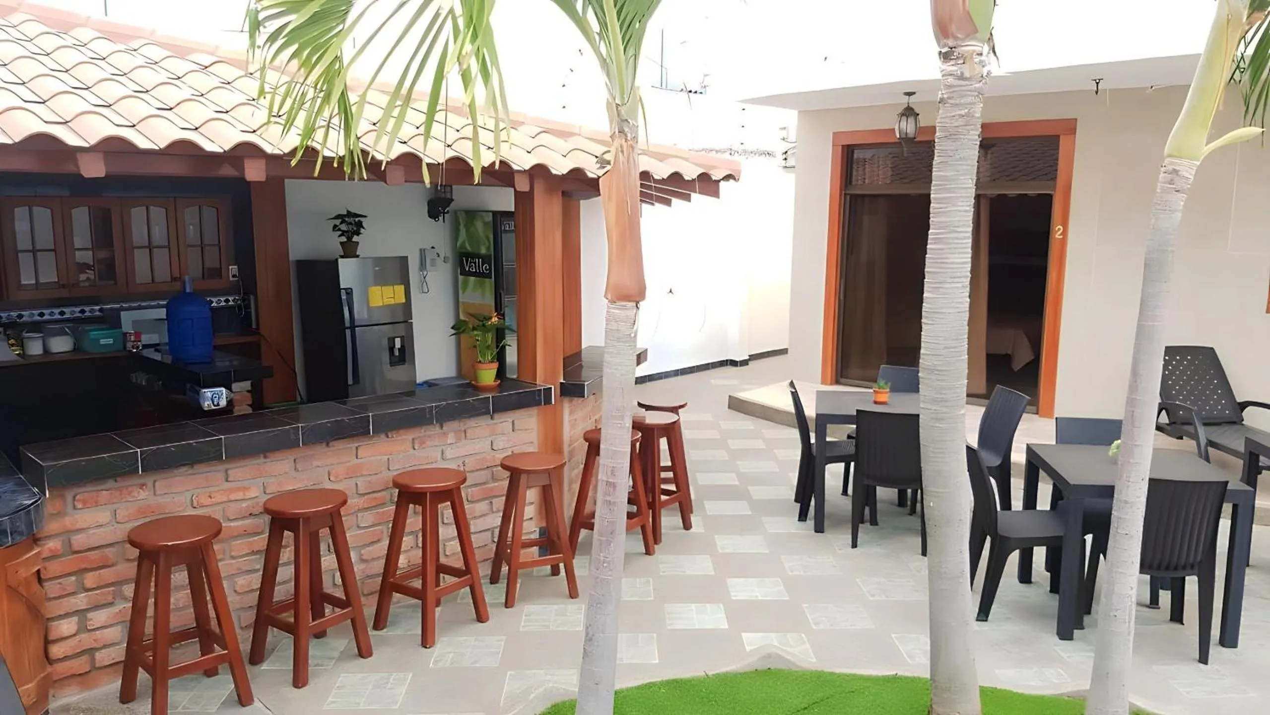 Seating area in HOTEL MANTA BEACH MADRIGAL