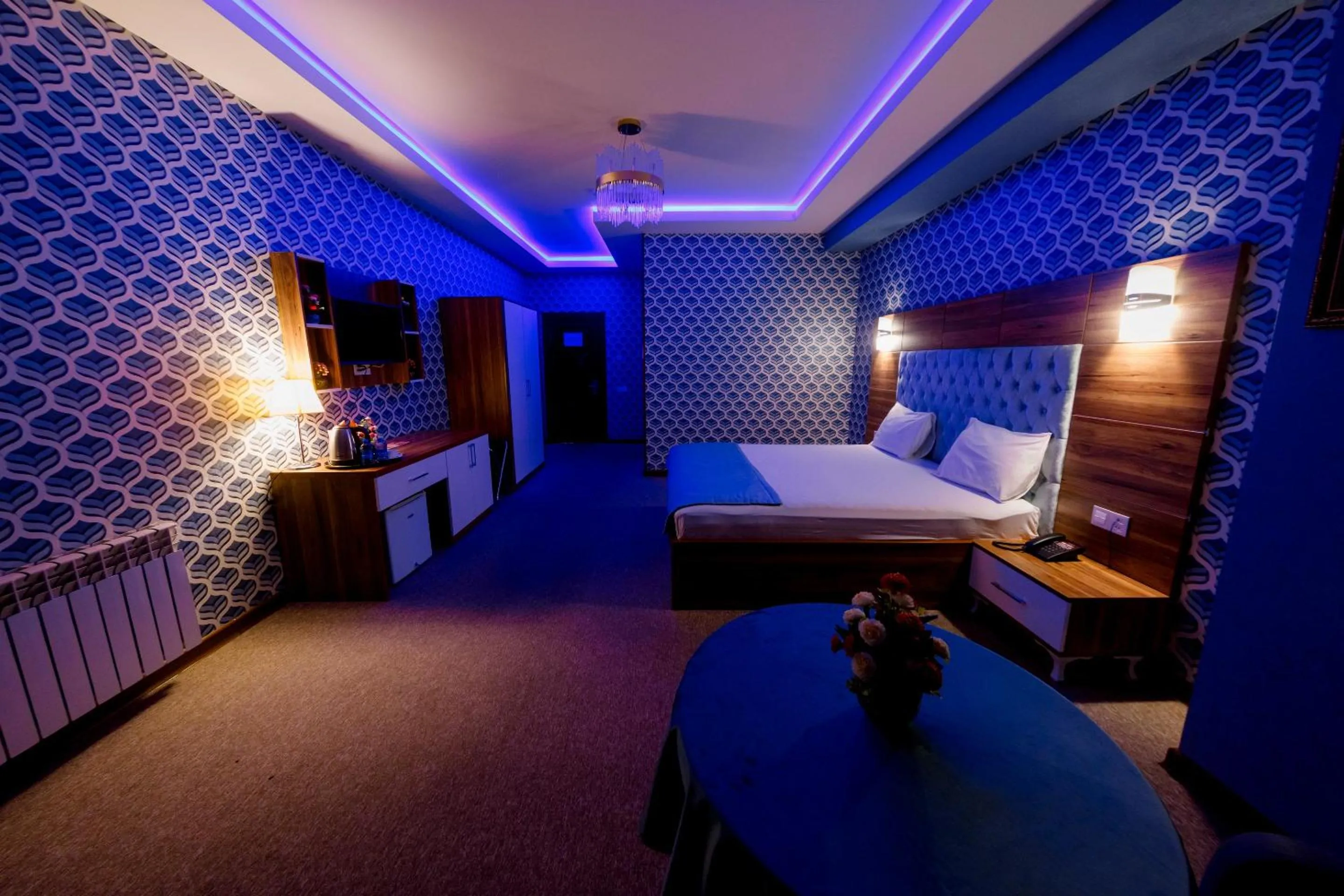 Bed in Royal Sapphire Baku