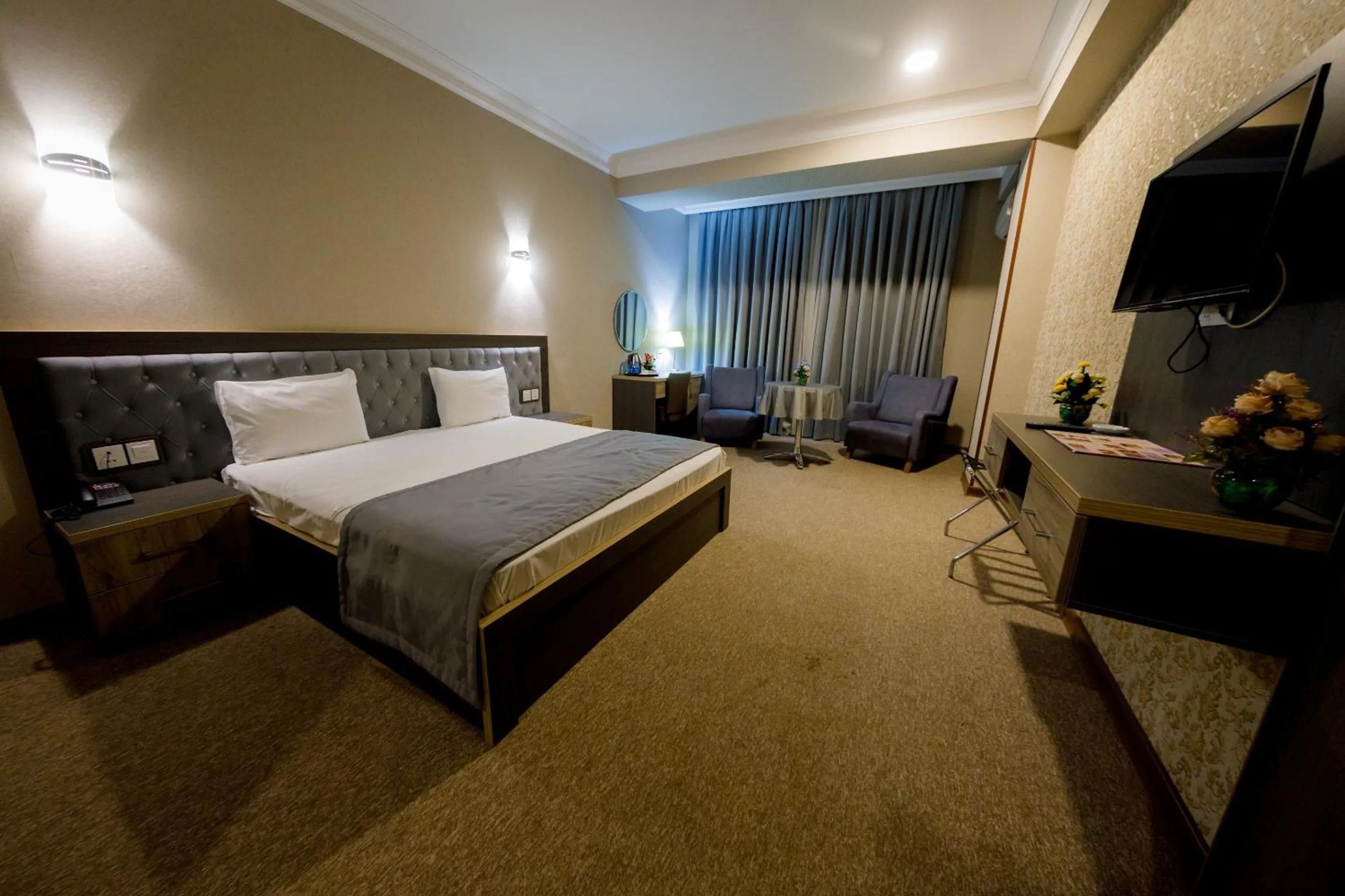 Bed in Royal Sapphire Baku