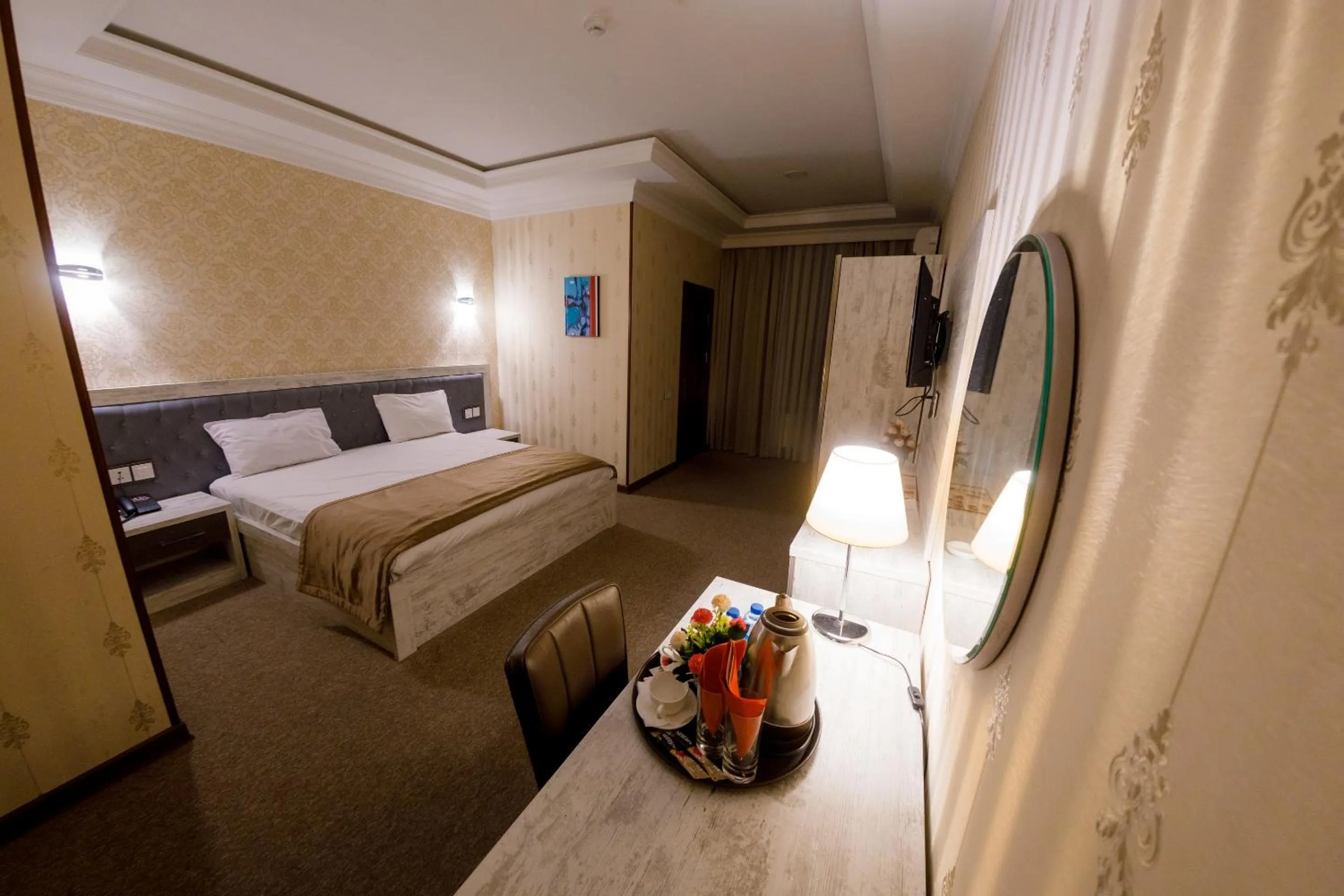 Bed in Royal Sapphire Baku